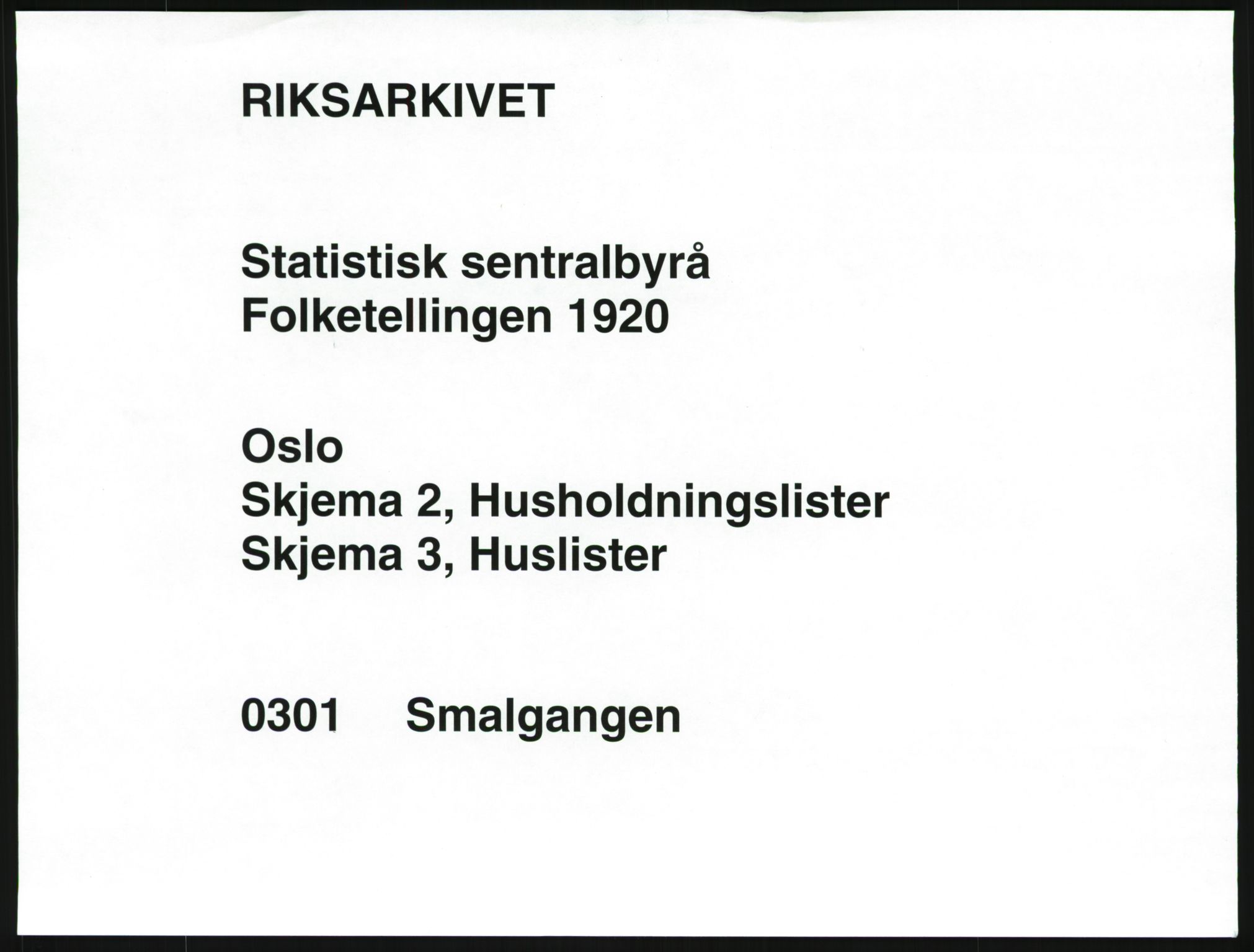 SAO, Folketelling 1920 for 0301 Kristiania kjøpstad, 1920, s. 97501