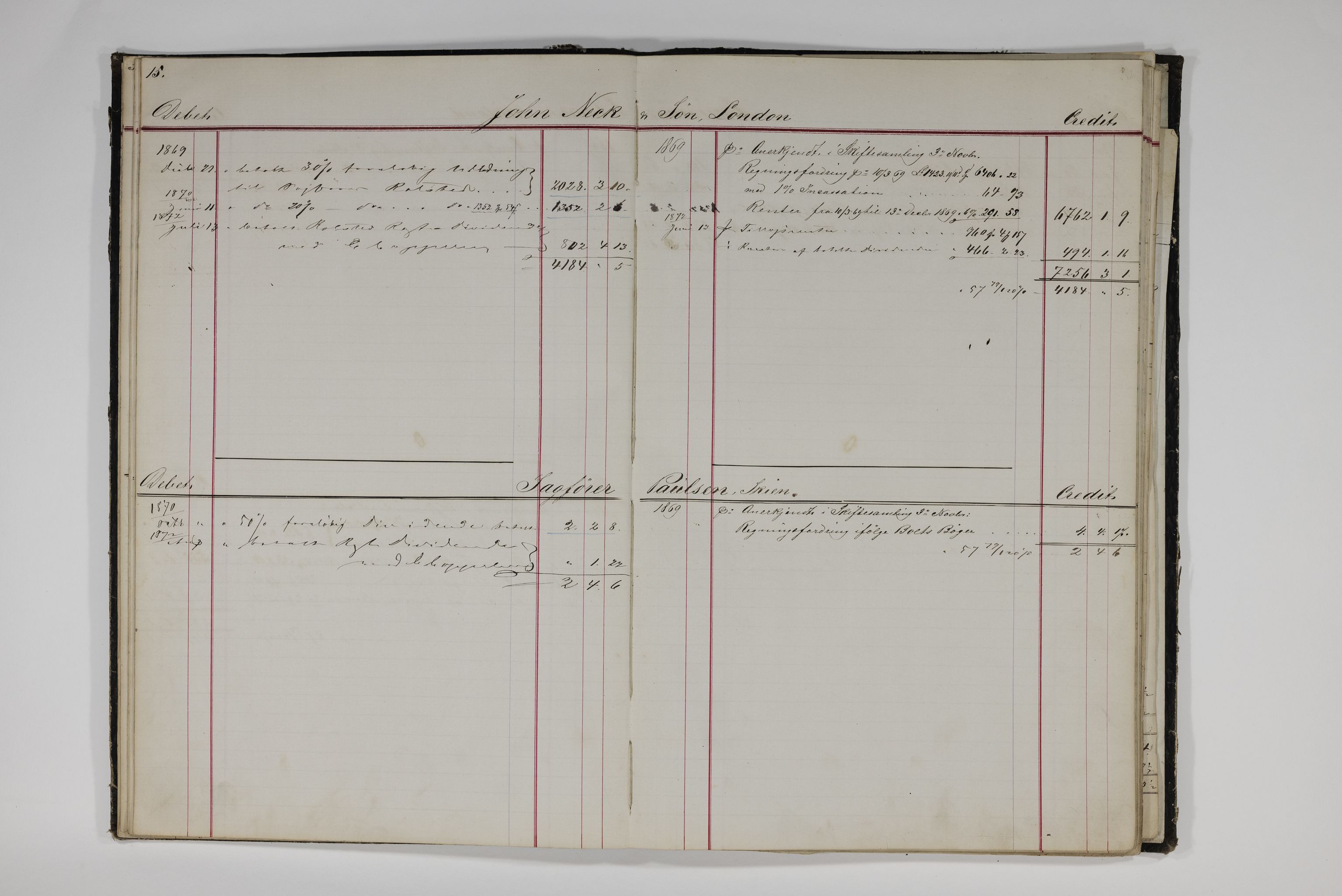 Blehr/ Kjellestad, TEMU/TGM-A-1212/R/Rd/L0013: Regnskapsbok-A.Blehrs dødsbo, 1869-1872, s. 17