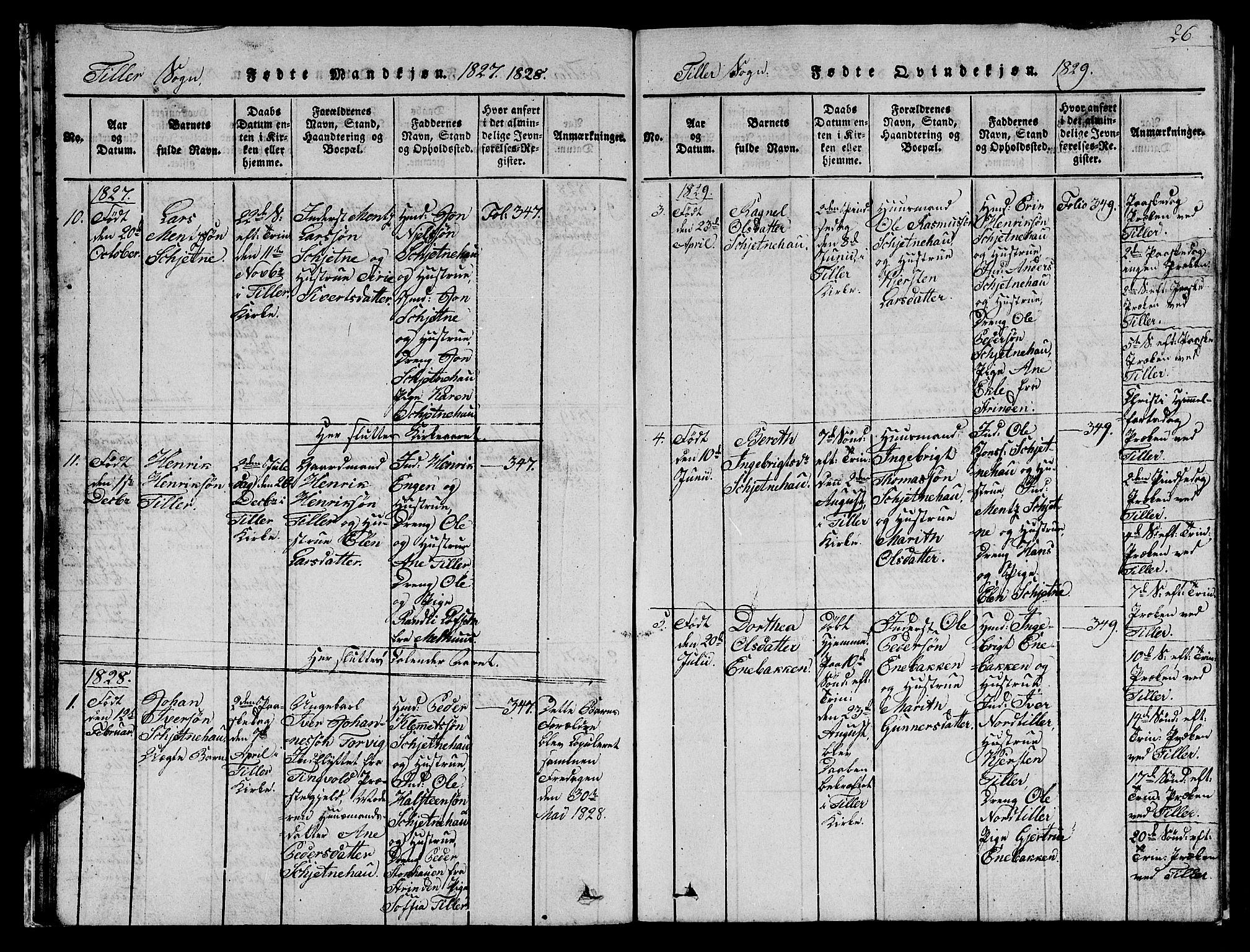 Ministerialprotokoller, klokkerbøker og fødselsregistre - Sør-Trøndelag, SAT/A-1456/621/L0458: Klokkerbok nr. 621C01, 1816-1865, s. 26