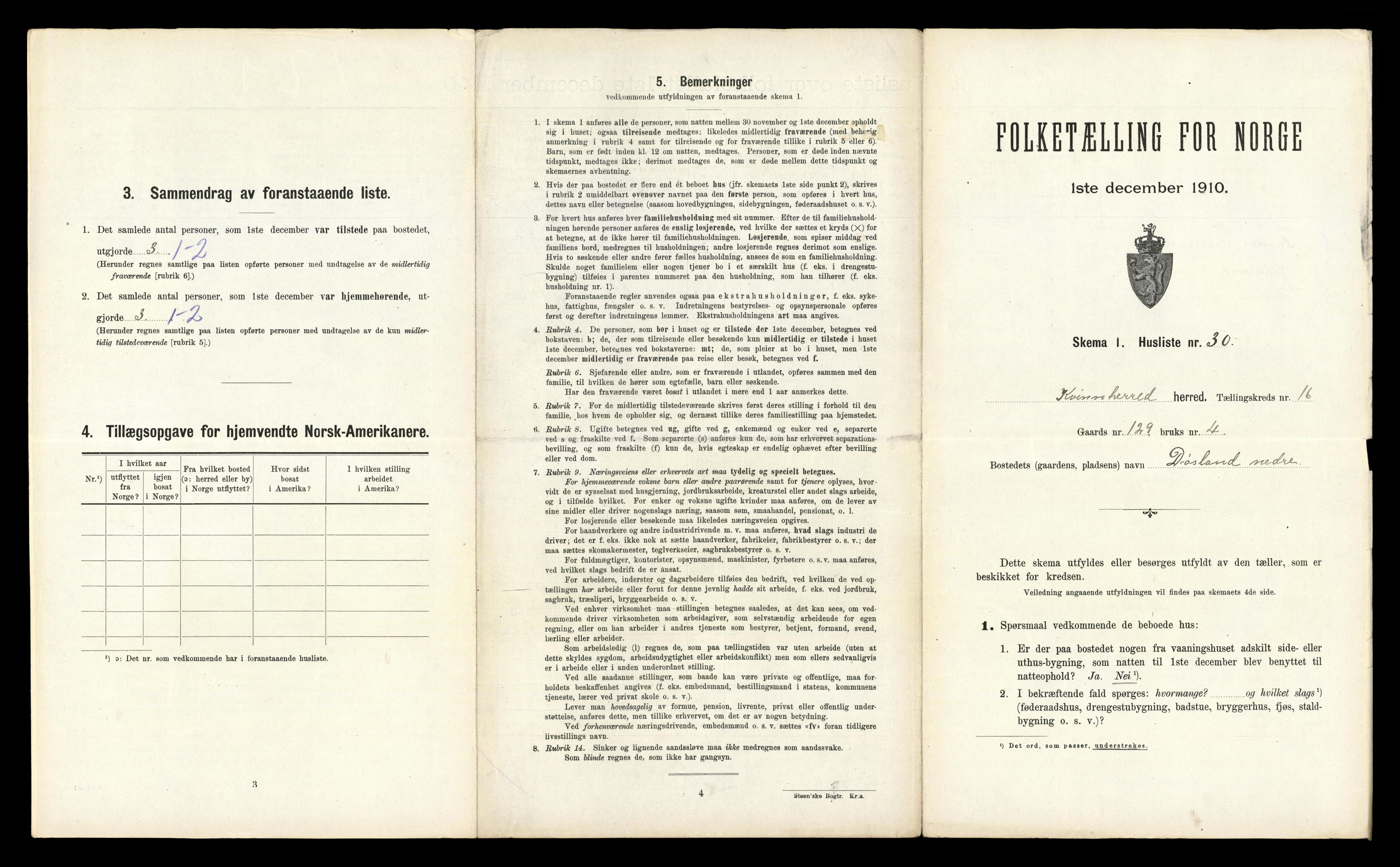 RA, Folketelling 1910 for 1224 Kvinnherad herred, 1910, s. 1403