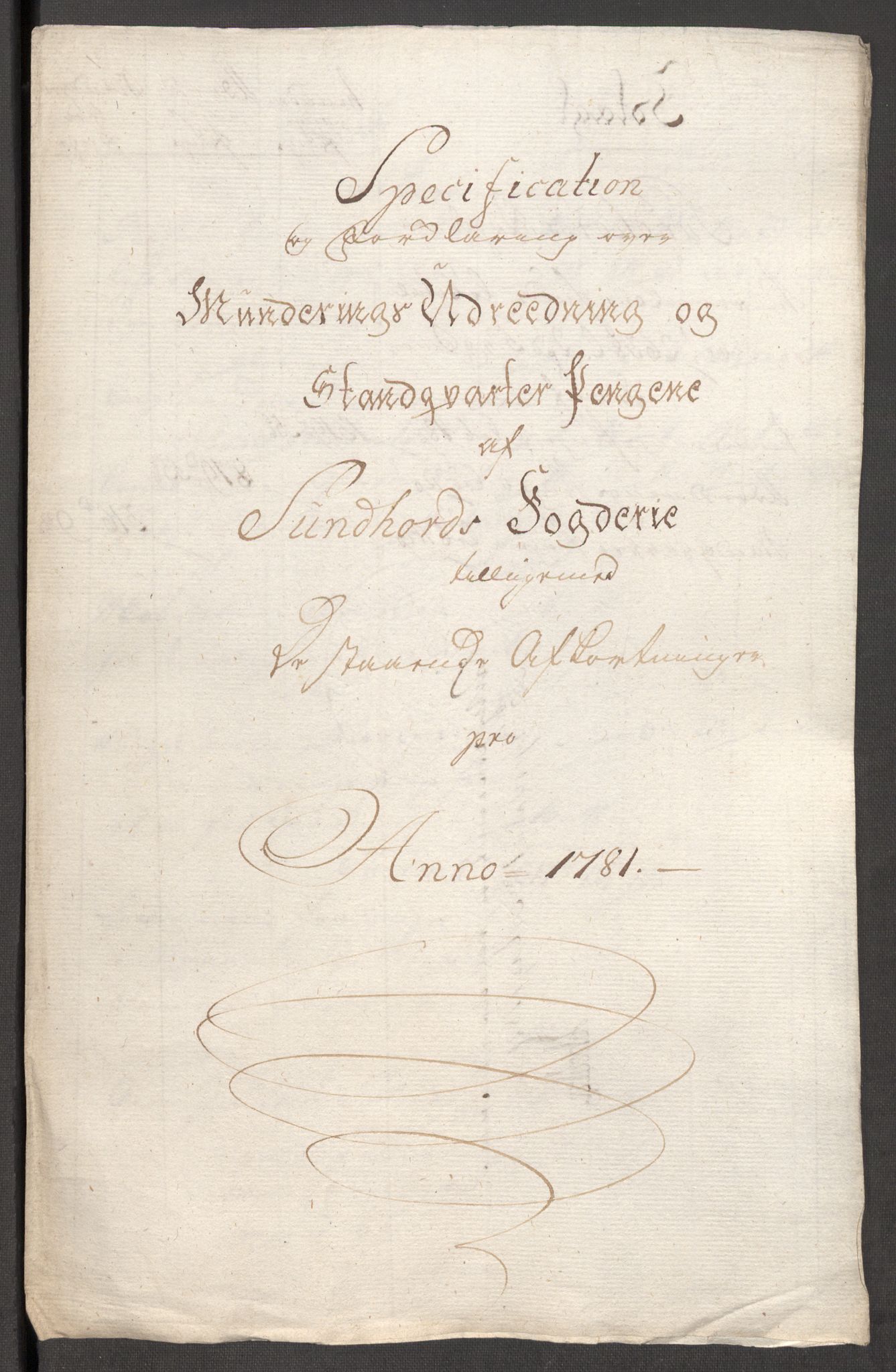 Rentekammeret inntil 1814, Reviderte regnskaper, Fogderegnskap, AV/RA-EA-4092/R48/L3097: Fogderegnskap Sunnhordland og Hardanger, 1781, s. 54