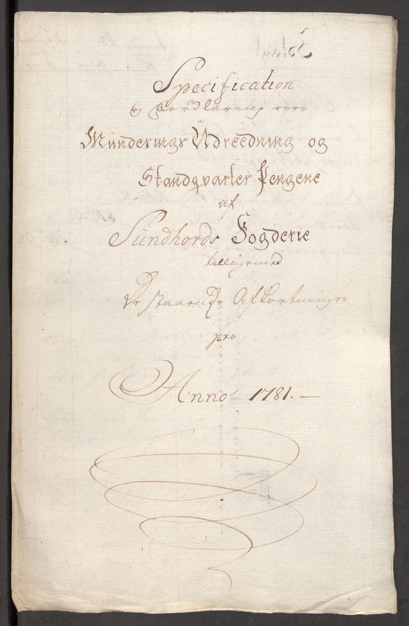 Rentekammeret inntil 1814, Reviderte regnskaper, Fogderegnskap, RA/EA-4092/R48/L3097: Fogderegnskap Sunnhordland og Hardanger, 1781, s. 54