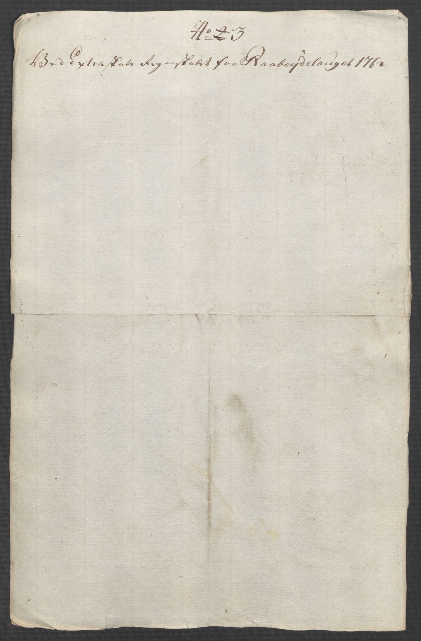 Rentekammeret inntil 1814, Reviderte regnskaper, Fogderegnskap, AV/RA-EA-4092/R40/L2517: Ekstraskatten Råbyggelag, 1762-1763, s. 191