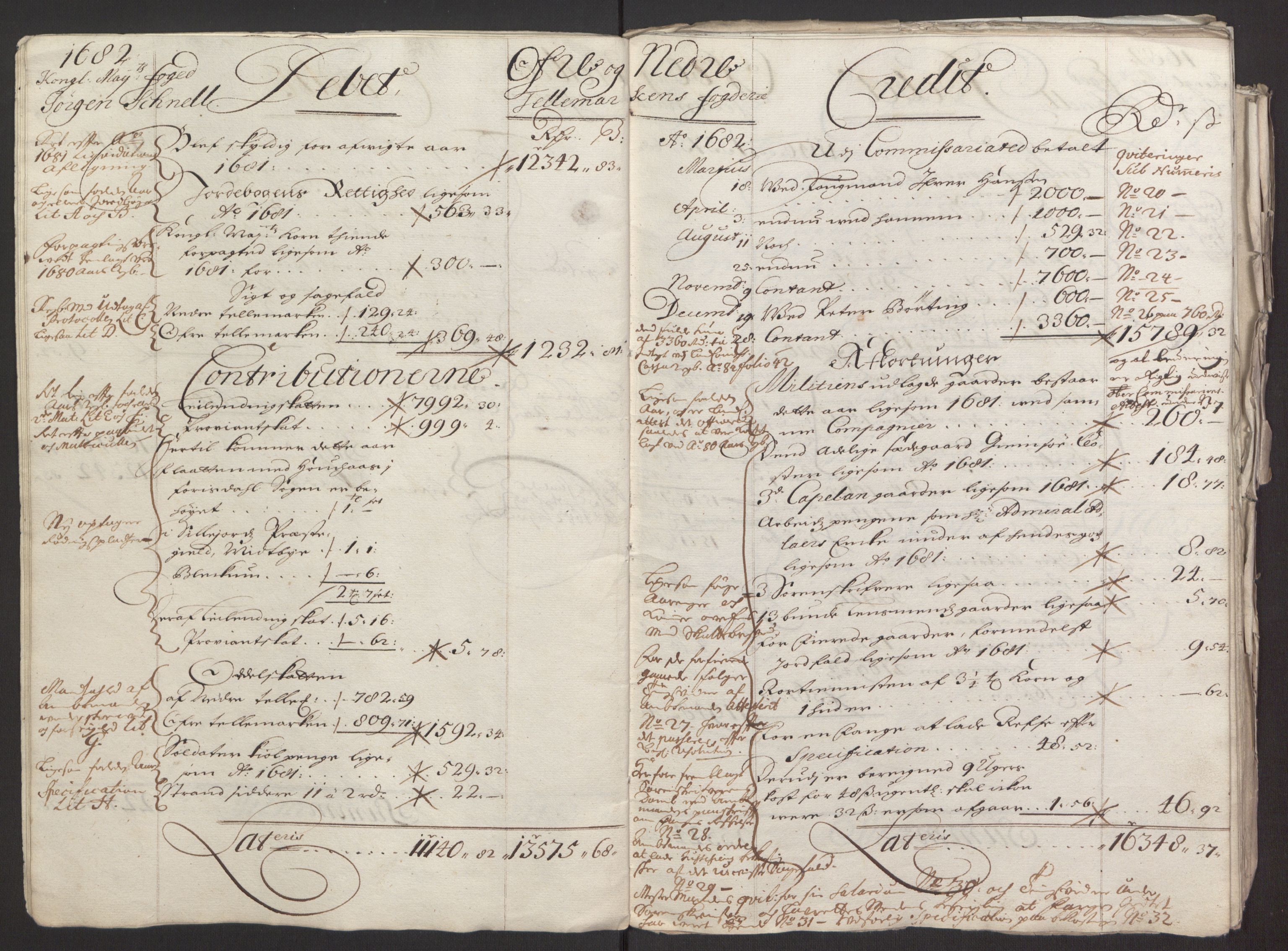 Rentekammeret inntil 1814, Reviderte regnskaper, Fogderegnskap, AV/RA-EA-4092/R35/L2075: Fogderegnskap Øvre og Nedre Telemark, 1680-1684, s. 12