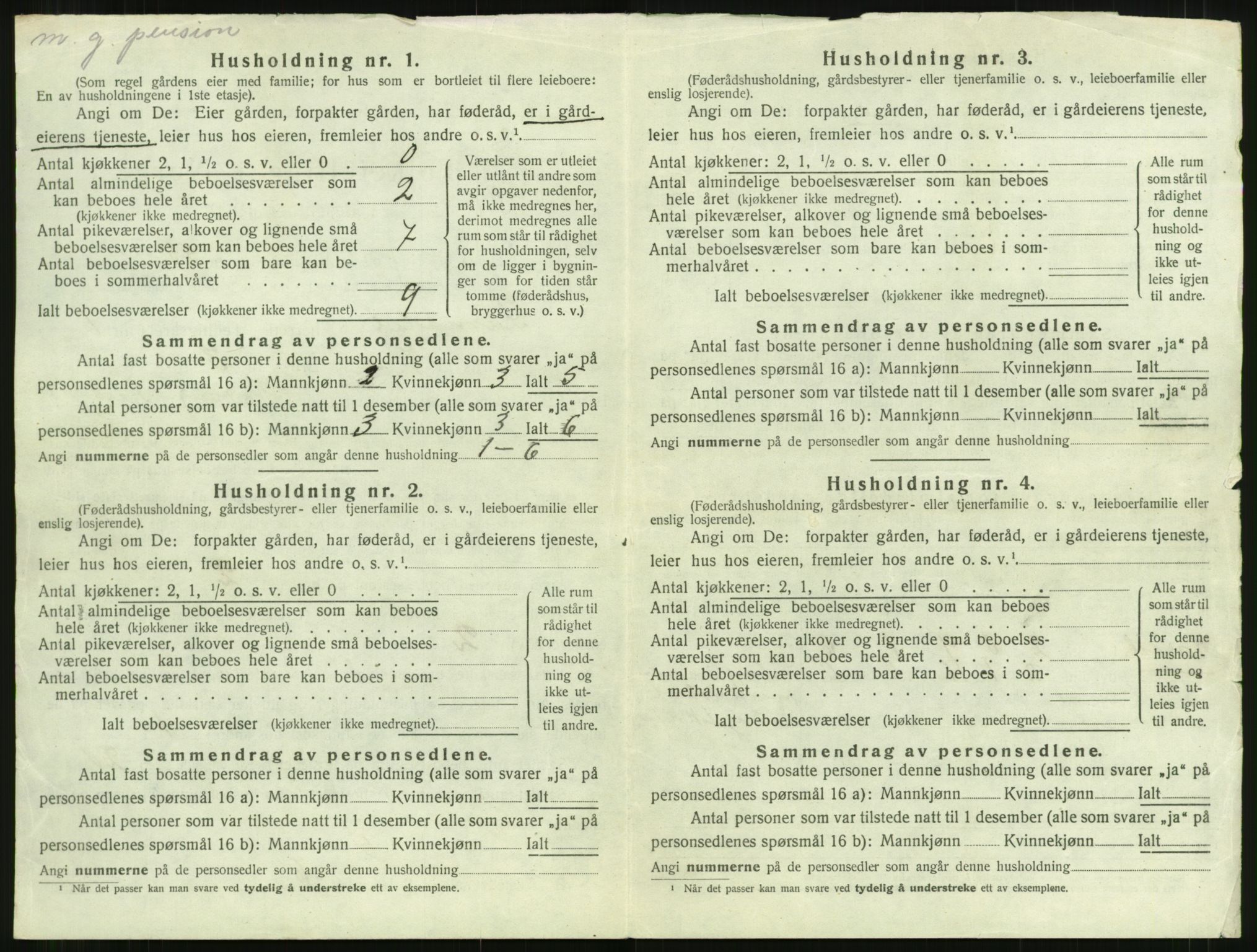 SAT, Folketelling 1920 for 1566 Surnadal herred, 1920, s. 158