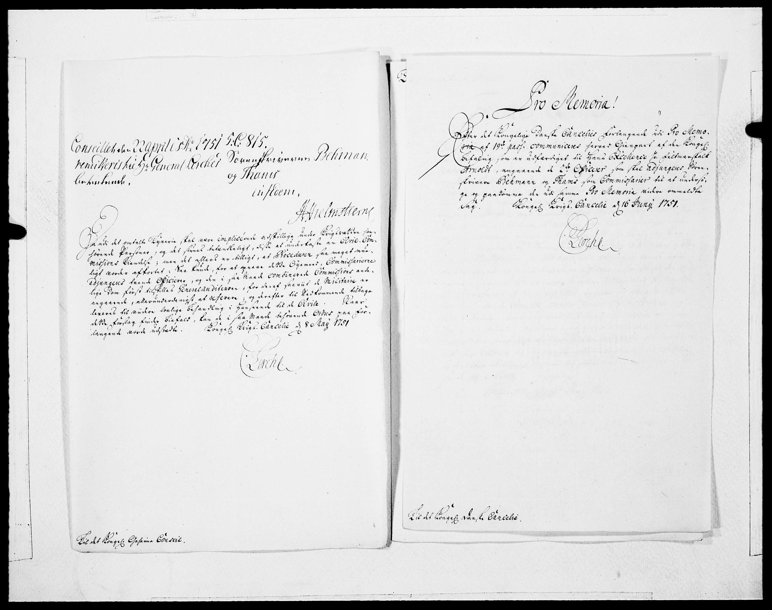 Danske Kanselli 1572-1799, AV/RA-EA-3023/F/Fc/Fcc/Fcca/L0159: Norske innlegg 1572-1799, 1751, s. 47