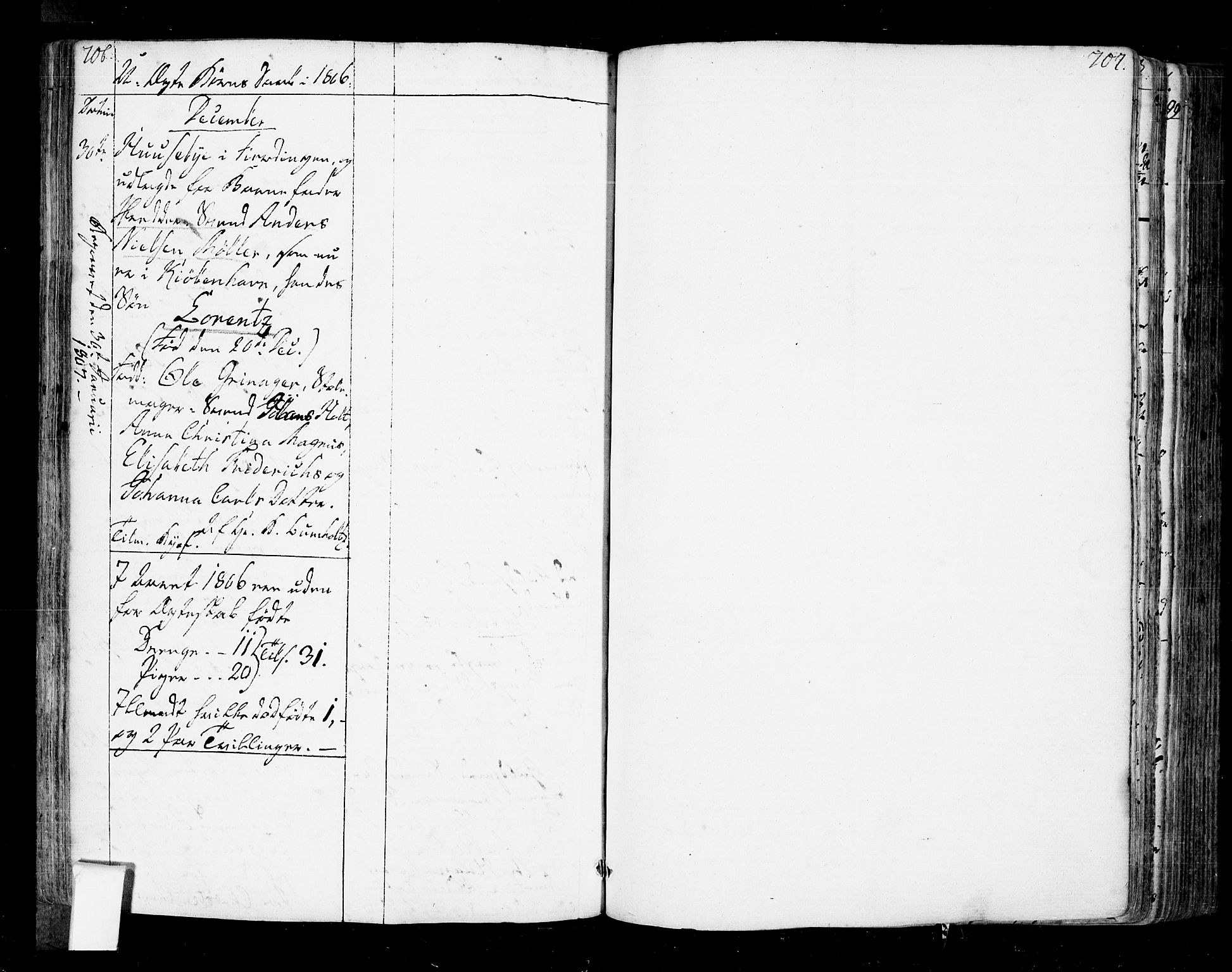 Oslo domkirke Kirkebøker, SAO/A-10752/F/Fa/L0005: Ministerialbok nr. 5, 1787-1806, s. 706-707