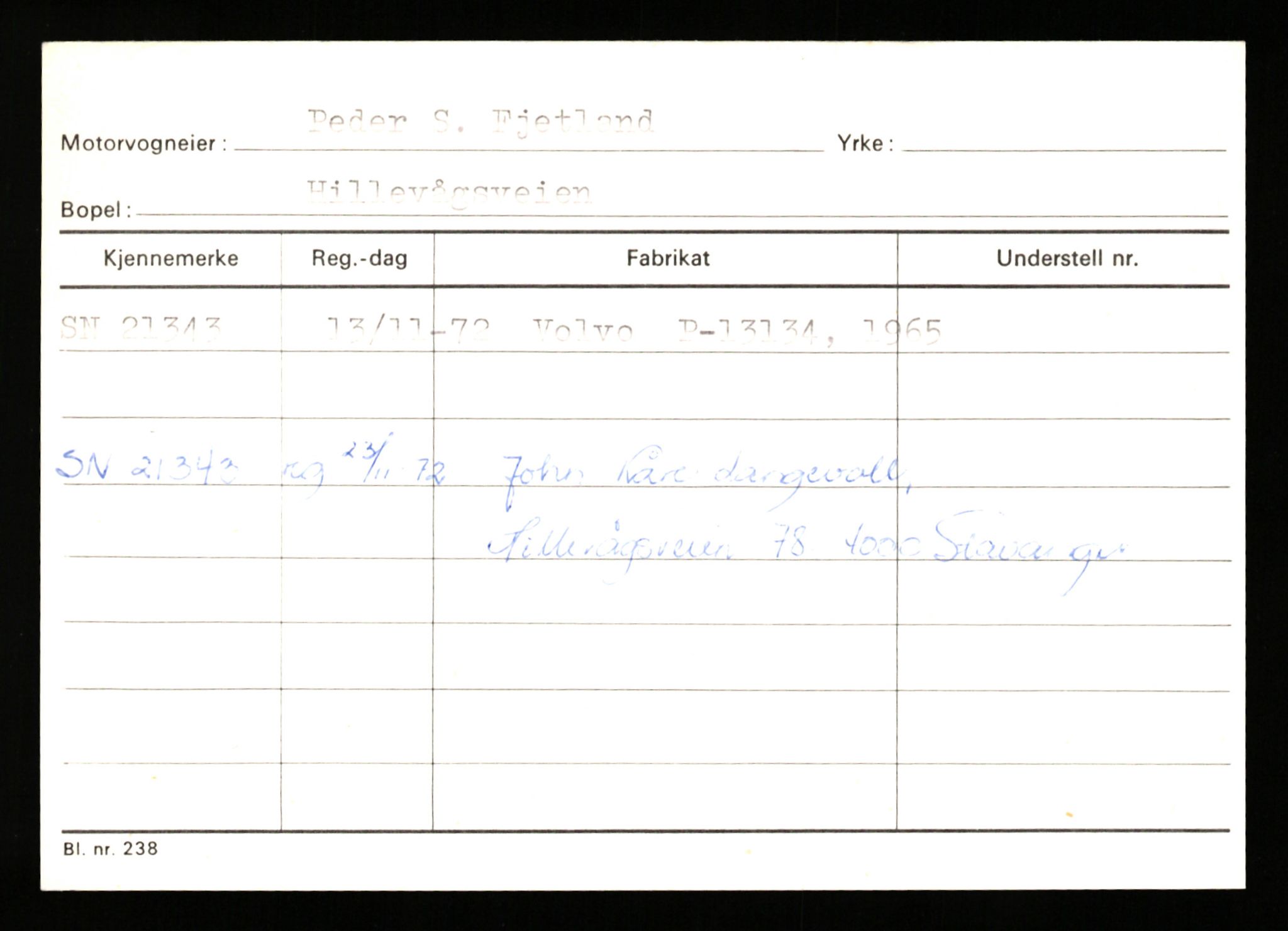 Stavanger trafikkstasjon, AV/SAST-A-101942/0/G/L0004: Registreringsnummer: 15497 - 22957, 1930-1971, s. 2651