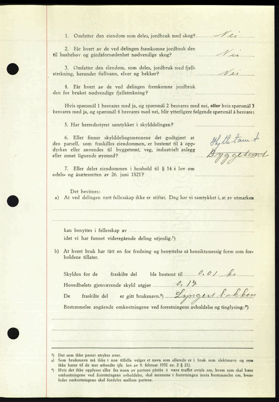 Nedenes sorenskriveri, AV/SAK-1221-0006/G/Gb/Gba/L0056: Pantebok nr. A8, 1946-1947, Dagboknr: 1616/1946