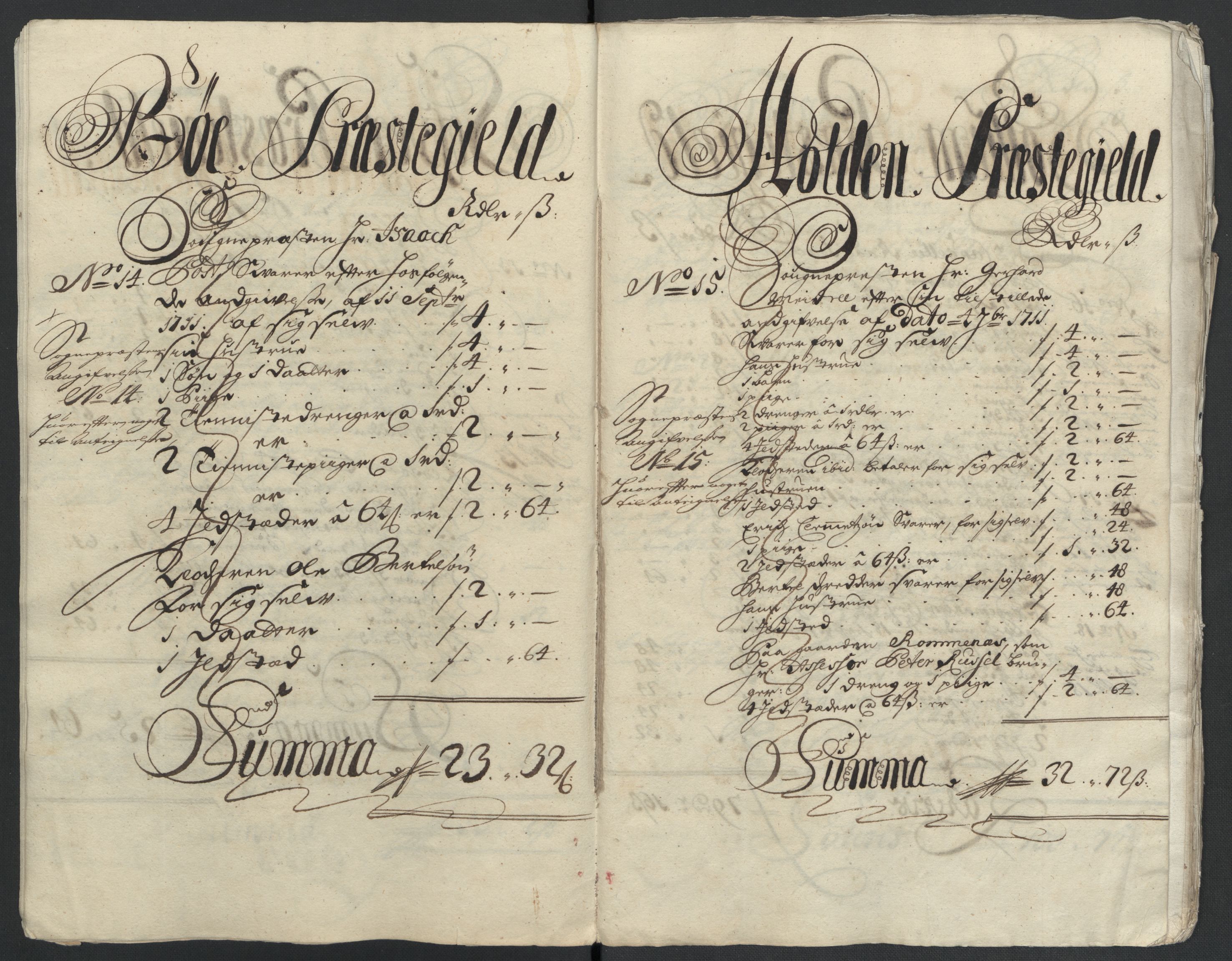 Rentekammeret inntil 1814, Reviderte regnskaper, Fogderegnskap, AV/RA-EA-4092/R36/L2120: Fogderegnskap Øvre og Nedre Telemark og Bamble, 1711, s. 97