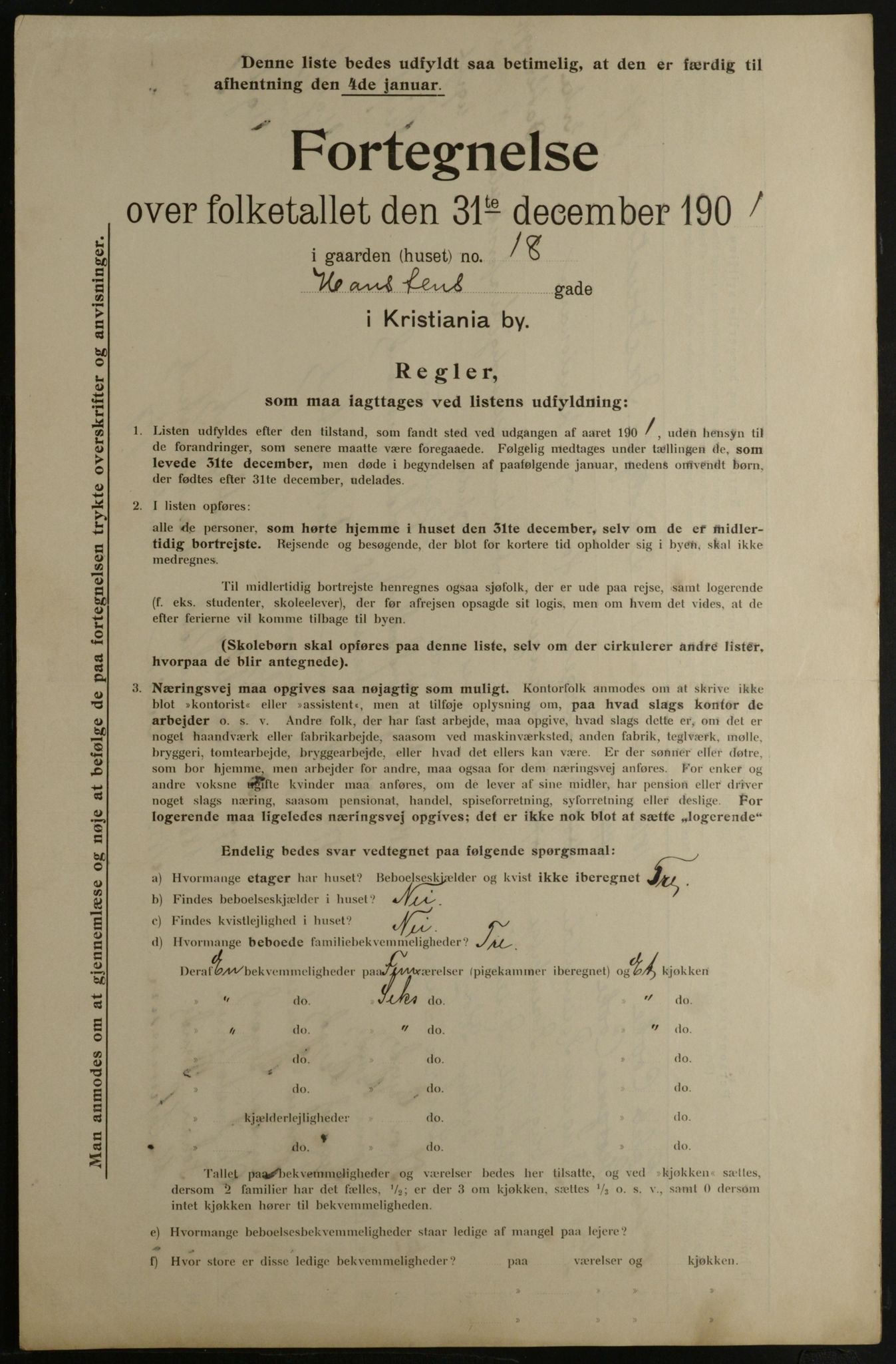 OBA, Kommunal folketelling 31.12.1901 for Kristiania kjøpstad, 1901, s. 5641