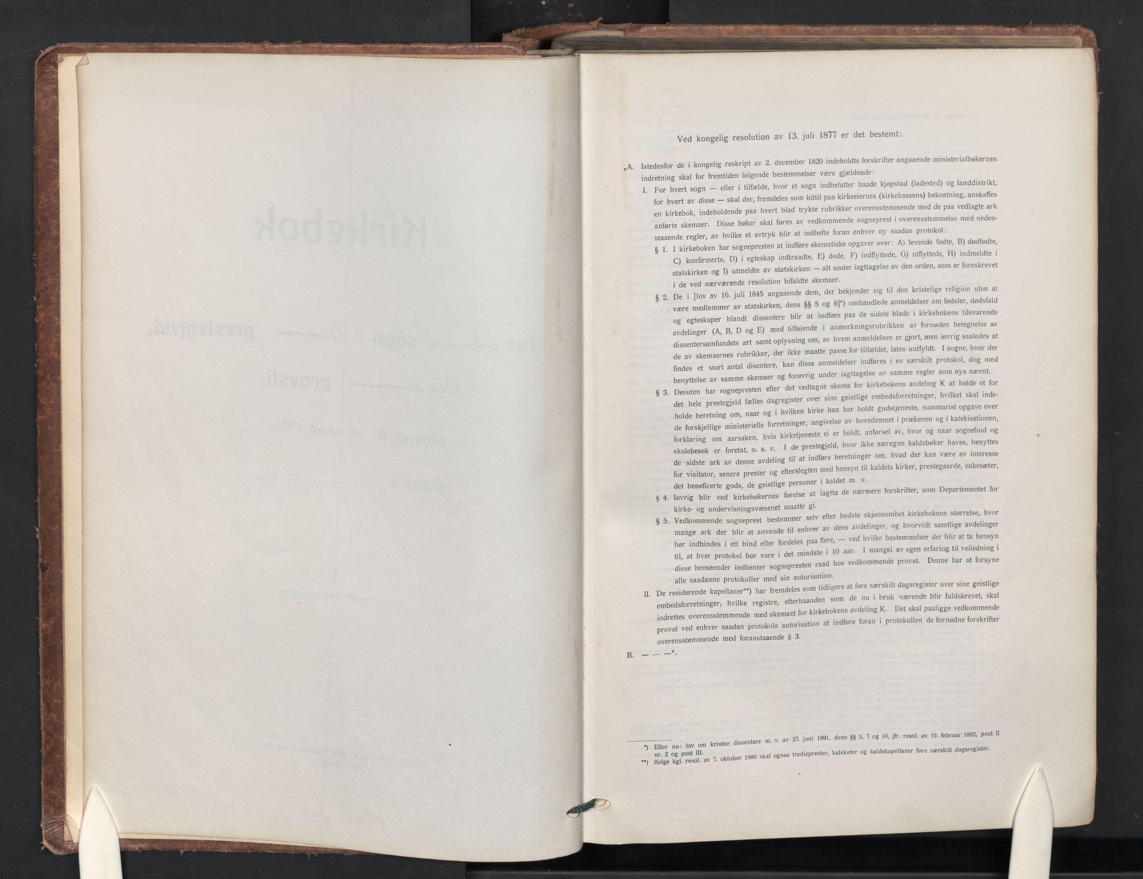 Glemmen prestekontor Kirkebøker, AV/SAO-A-10908/G/Ga/L0008: Klokkerbok nr. 8, 1923-1956