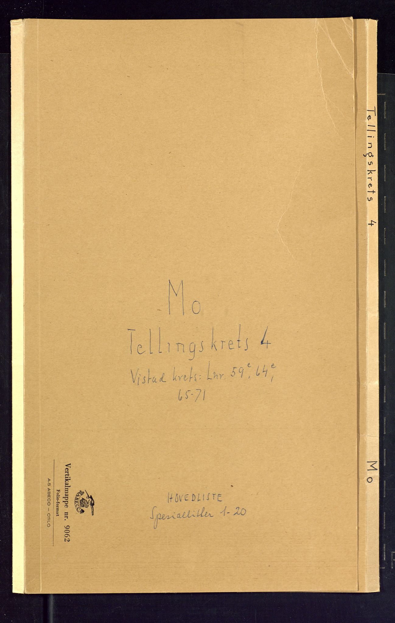 SAKO, Folketelling 1875 for 0832P Mo prestegjeld, 1875, s. 13