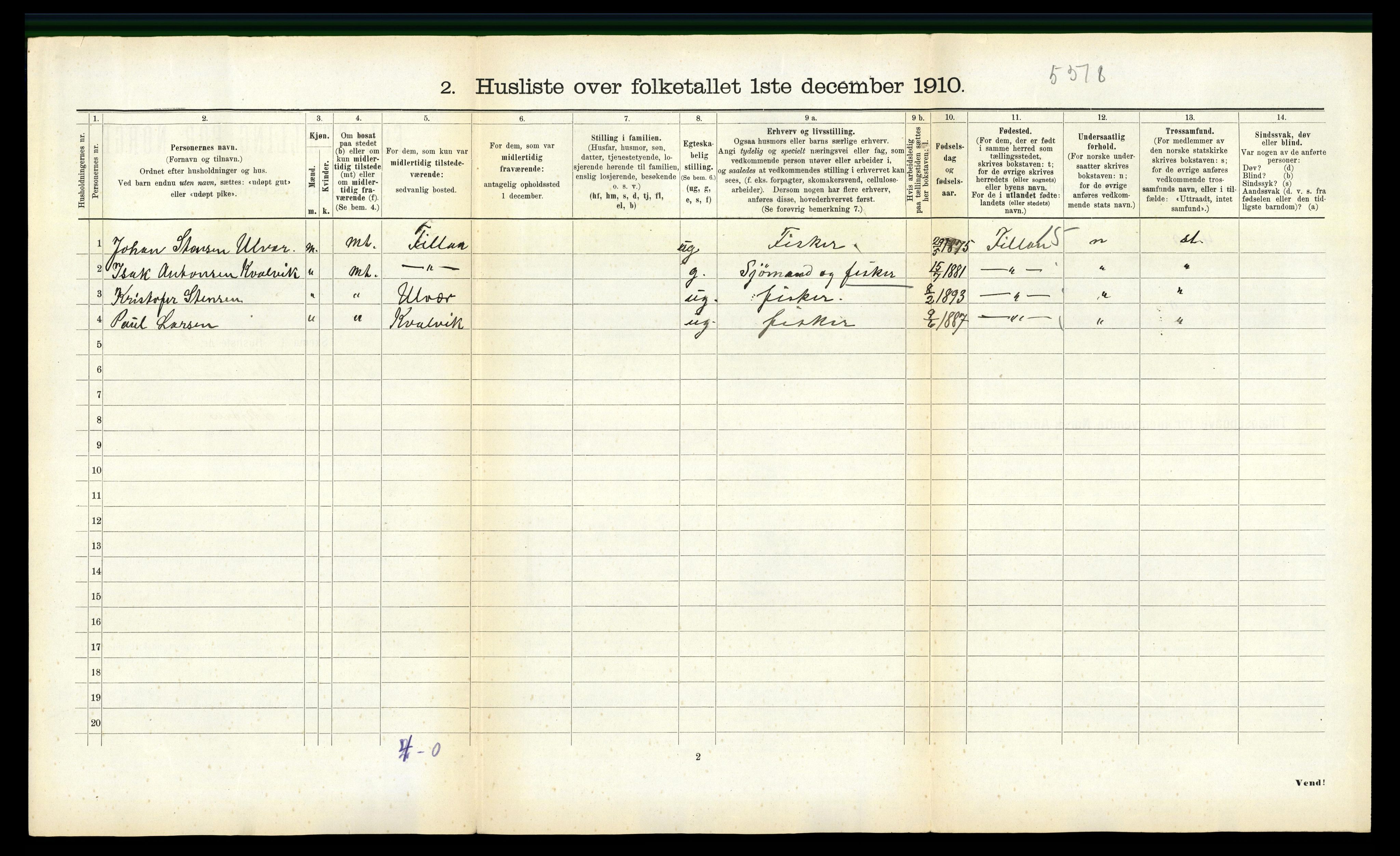 RA, Folketelling 1910 for 1626 Stjørna herred, 1910, s. 298