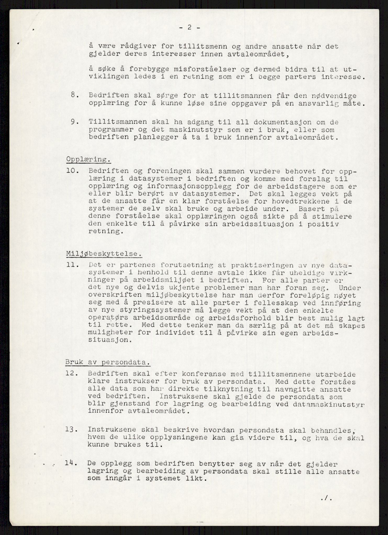 Nygaard, Kristen, AV/RA-PA-1398/F/Fi/L0012: Fagbevegelse, demokrati, Jern- og Metallprosjektet, 1970-2002, s. 168