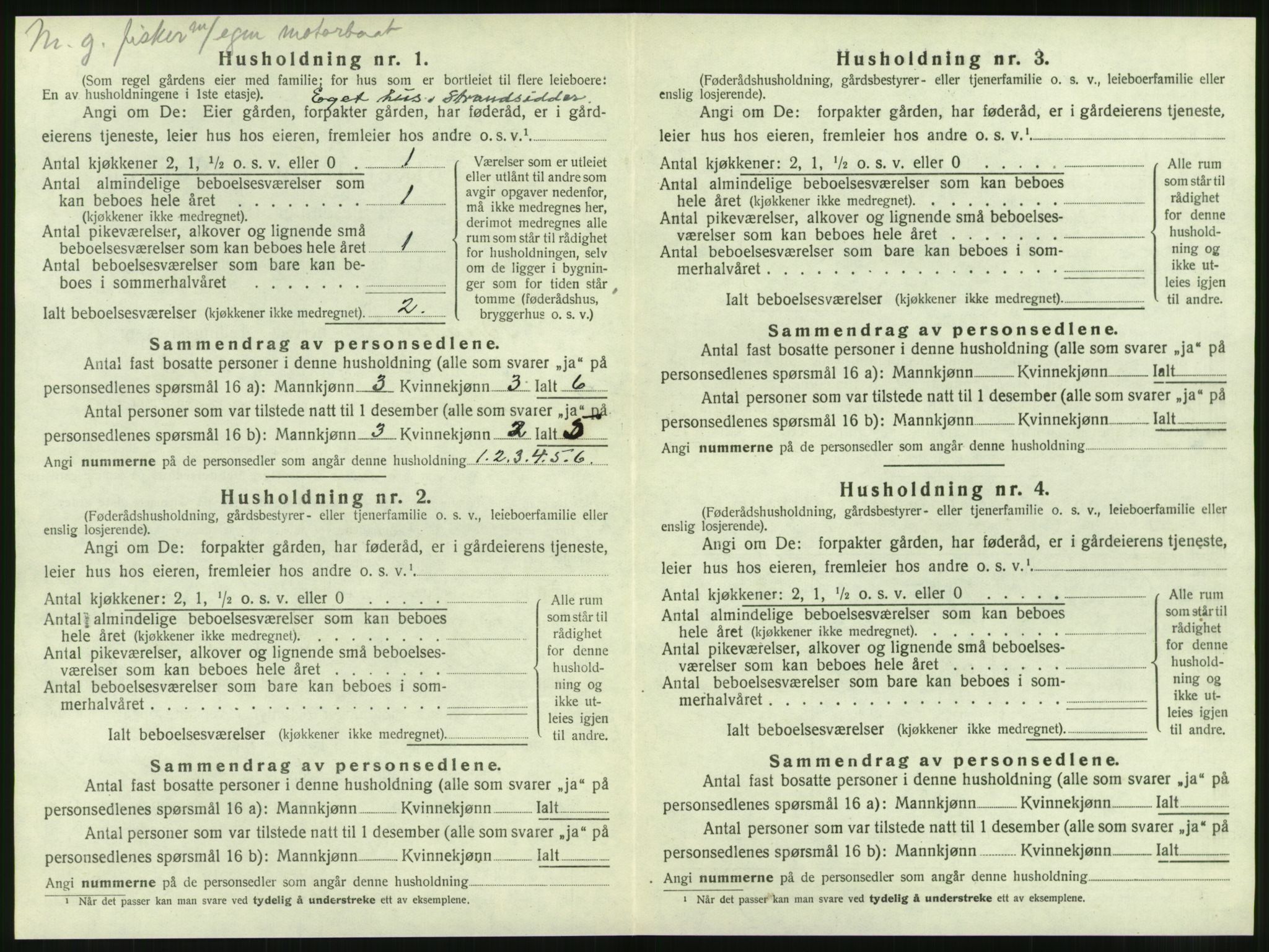 SAT, Folketelling 1920 for 1574 Brattvær herred, 1920, s. 51