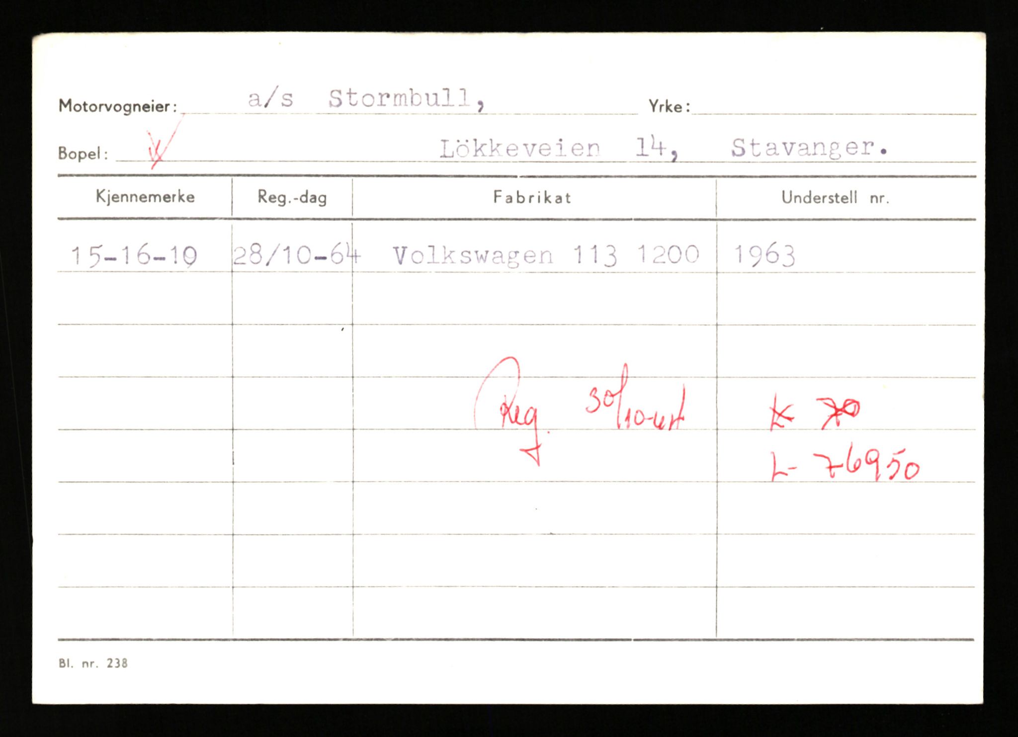 Stavanger trafikkstasjon, AV/SAST-A-101942/0/G/L0010: Registreringsnummer: 130000 - 239953, 1930-1971, s. 725