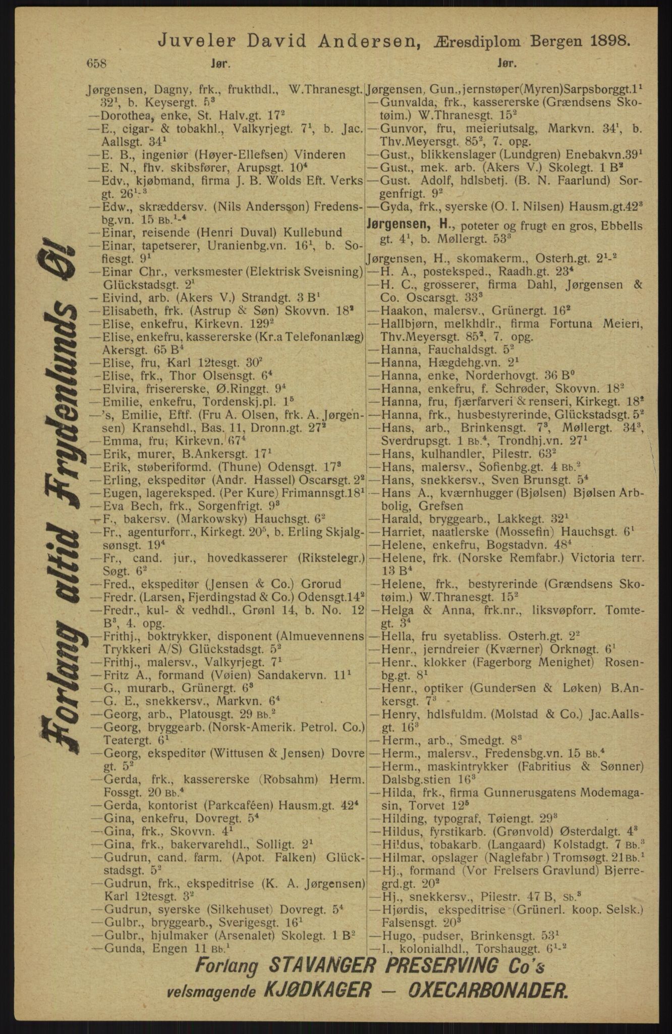 Kristiania/Oslo adressebok, PUBL/-, 1913, s. 670