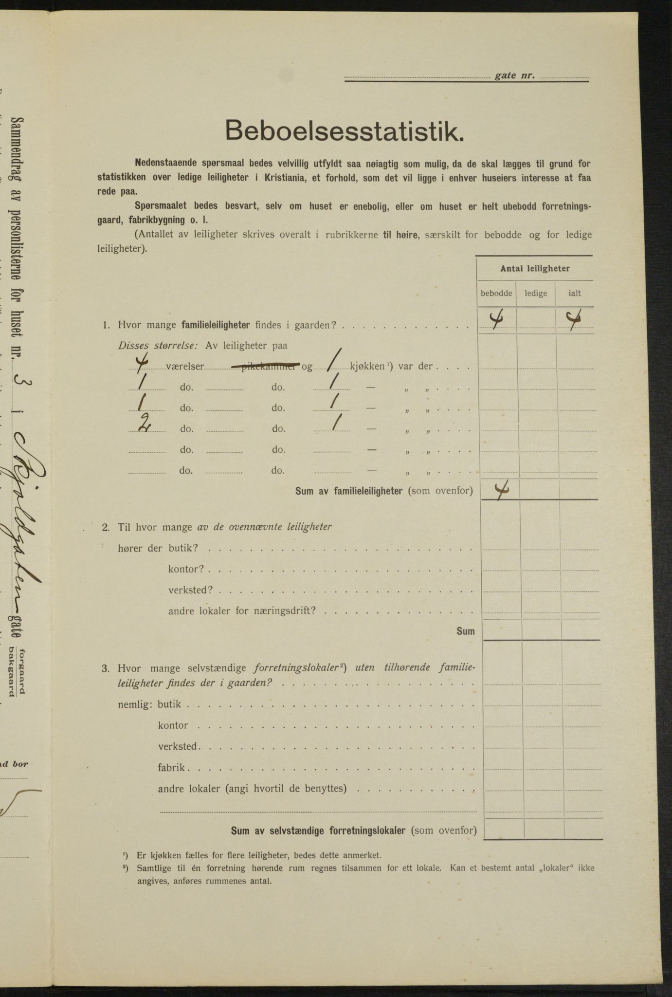OBA, Kommunal folketelling 1.2.1913 for Kristiania, 1913, s. 96194
