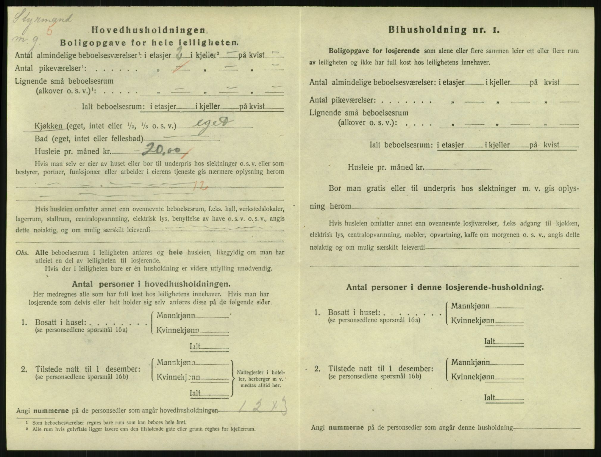 SAKO, Folketelling 1920 for 0703 Horten kjøpstad, 1920, s. 4912