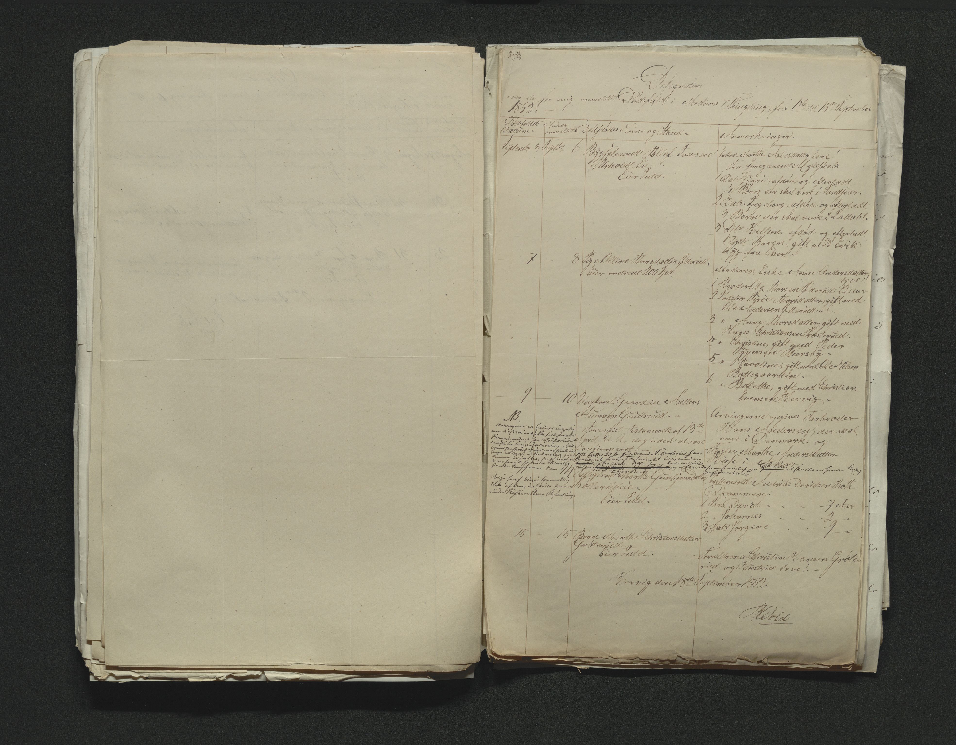 Eiker, Modum og Sigdal sorenskriveri, AV/SAKO-A-123/H/Ha/Hab/L0008: Dødsfallsmeldinger, 1850-1853
