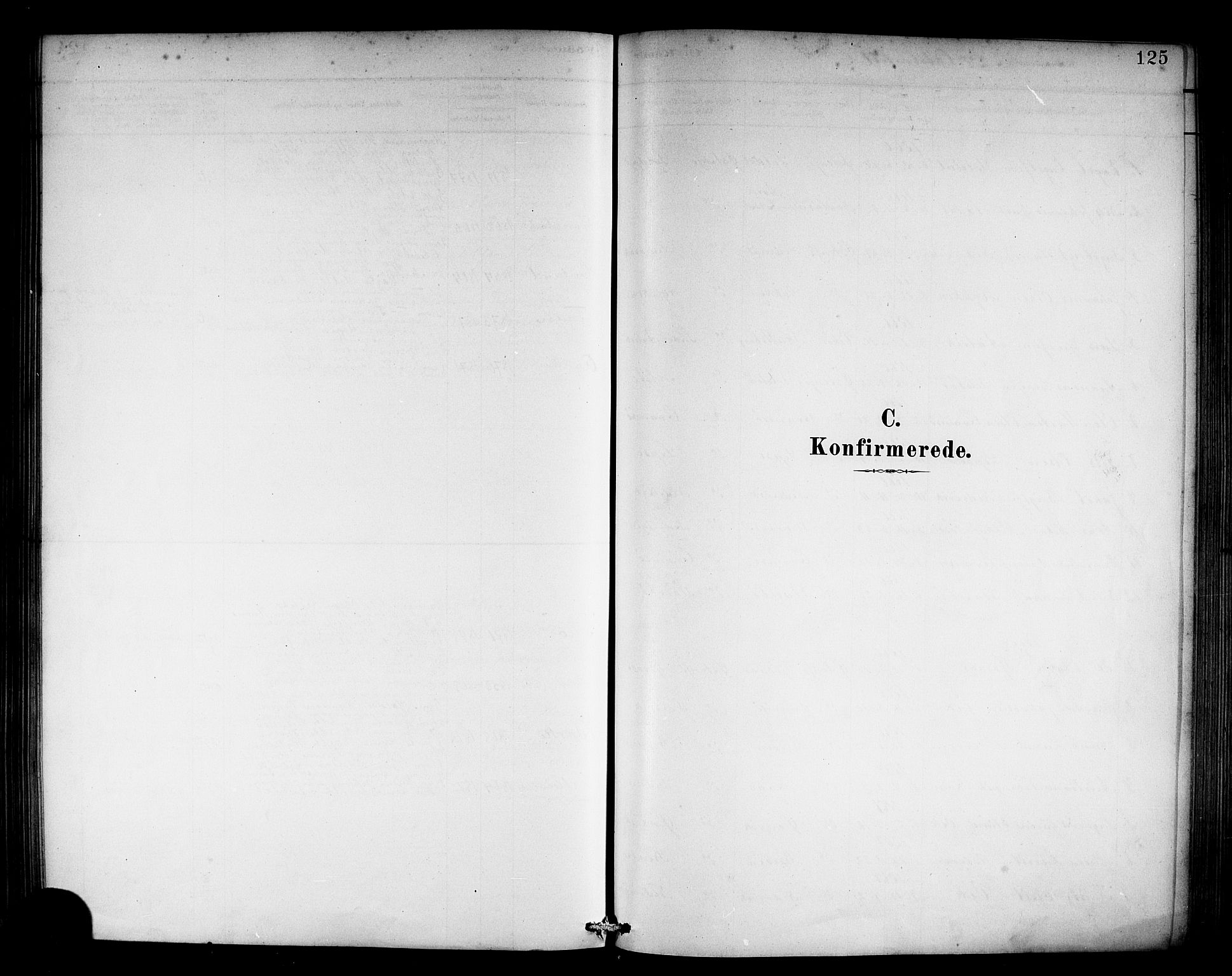 Kvam sokneprestembete, SAB/A-76201/H/Hab: Klokkerbok nr. C 3, 1881-1905, s. 125