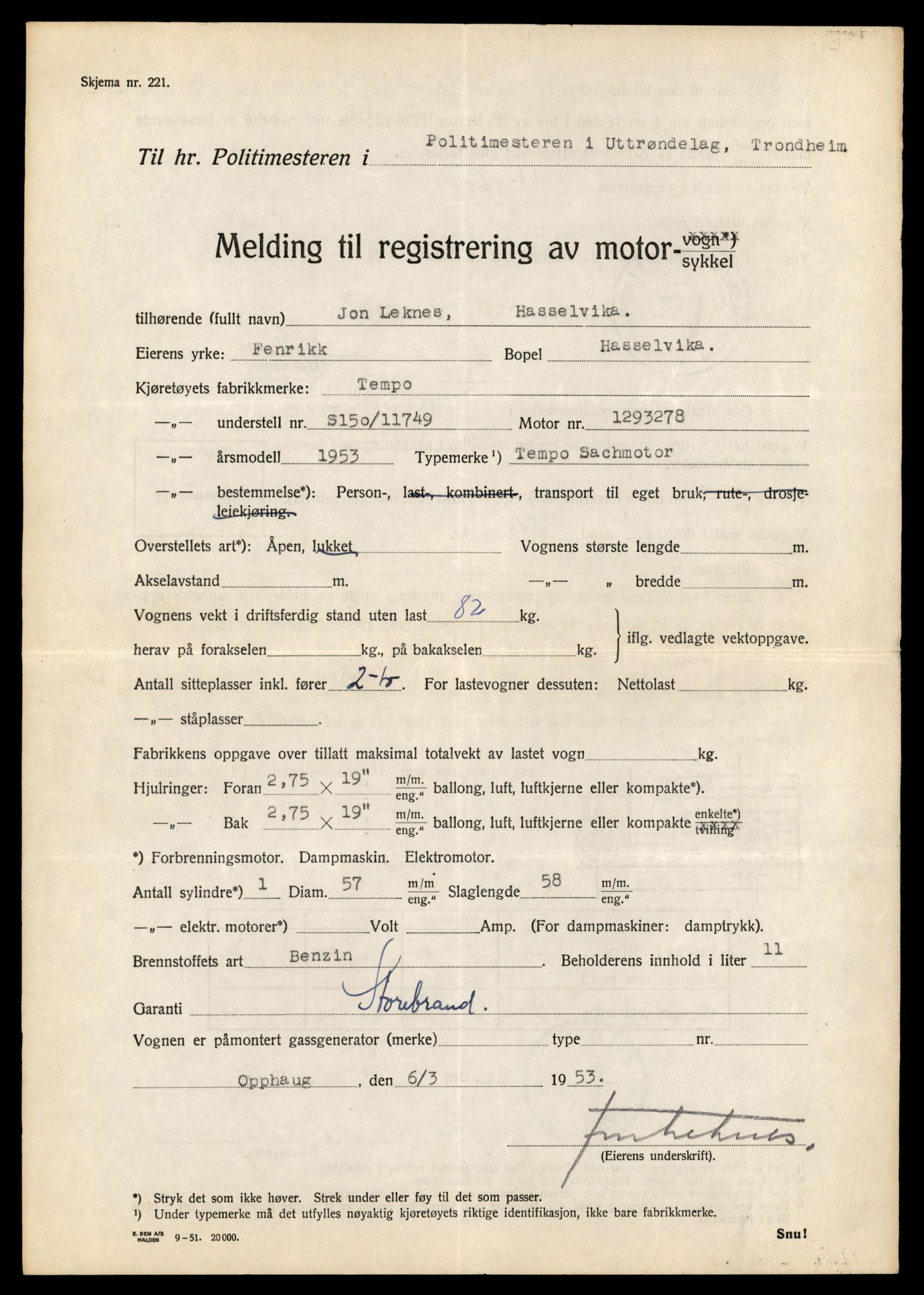 Møre og Romsdal vegkontor - Ålesund trafikkstasjon, AV/SAT-A-4099/F/Fe/L0039: Registreringskort for kjøretøy T 13361 - T 13530, 1927-1998, s. 1129