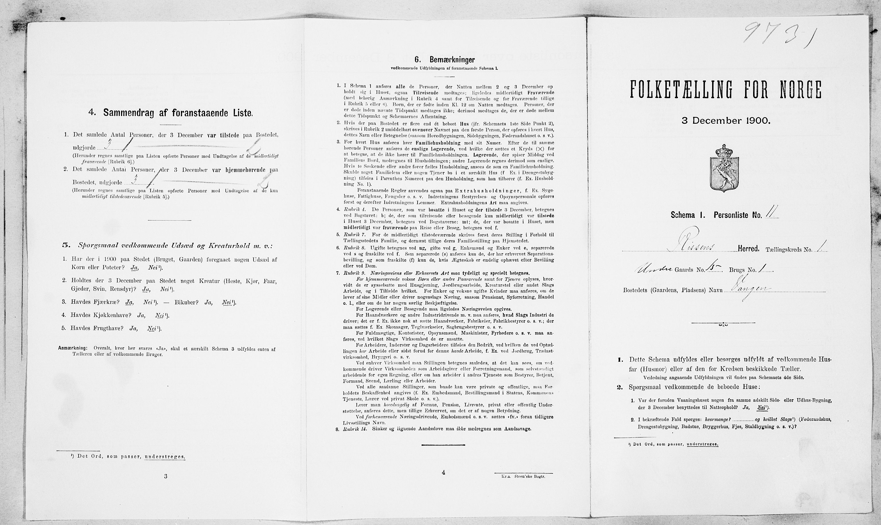 SAT, Folketelling 1900 for 1624 Rissa herred, 1900, s. 112