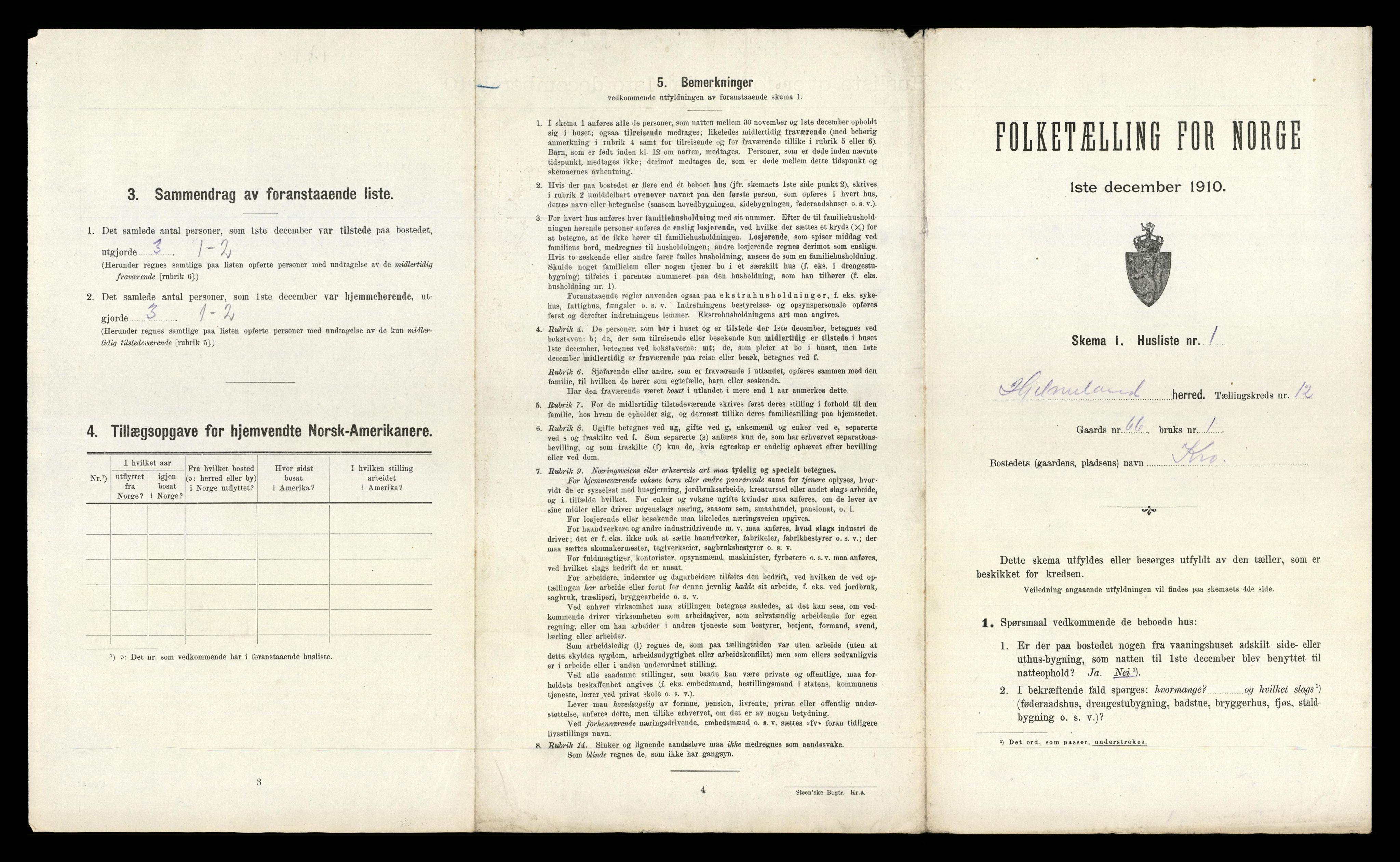 RA, Folketelling 1910 for 1133 Hjelmeland herred, 1910, s. 720
