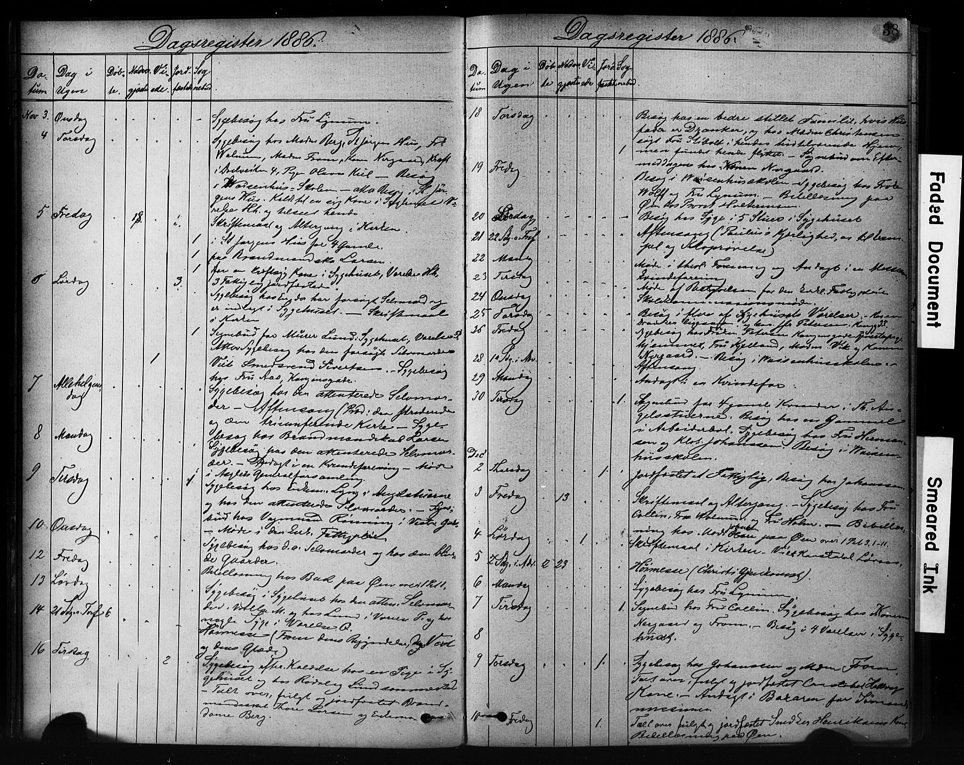 Ministerialprotokoller, klokkerbøker og fødselsregistre - Sør-Trøndelag, SAT/A-1456/601/L0071: Residerende kapellans bok nr. 601B04, 1882-1931, s. 38