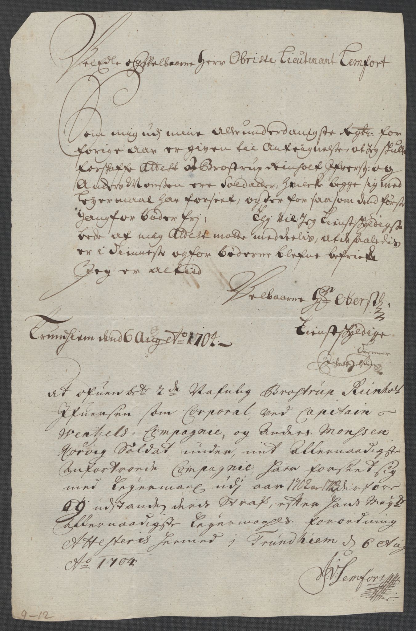 Rentekammeret inntil 1814, Reviderte regnskaper, Fogderegnskap, RA/EA-4092/R63/L4313: Fogderegnskap Inderøy, 1703-1704, s. 224