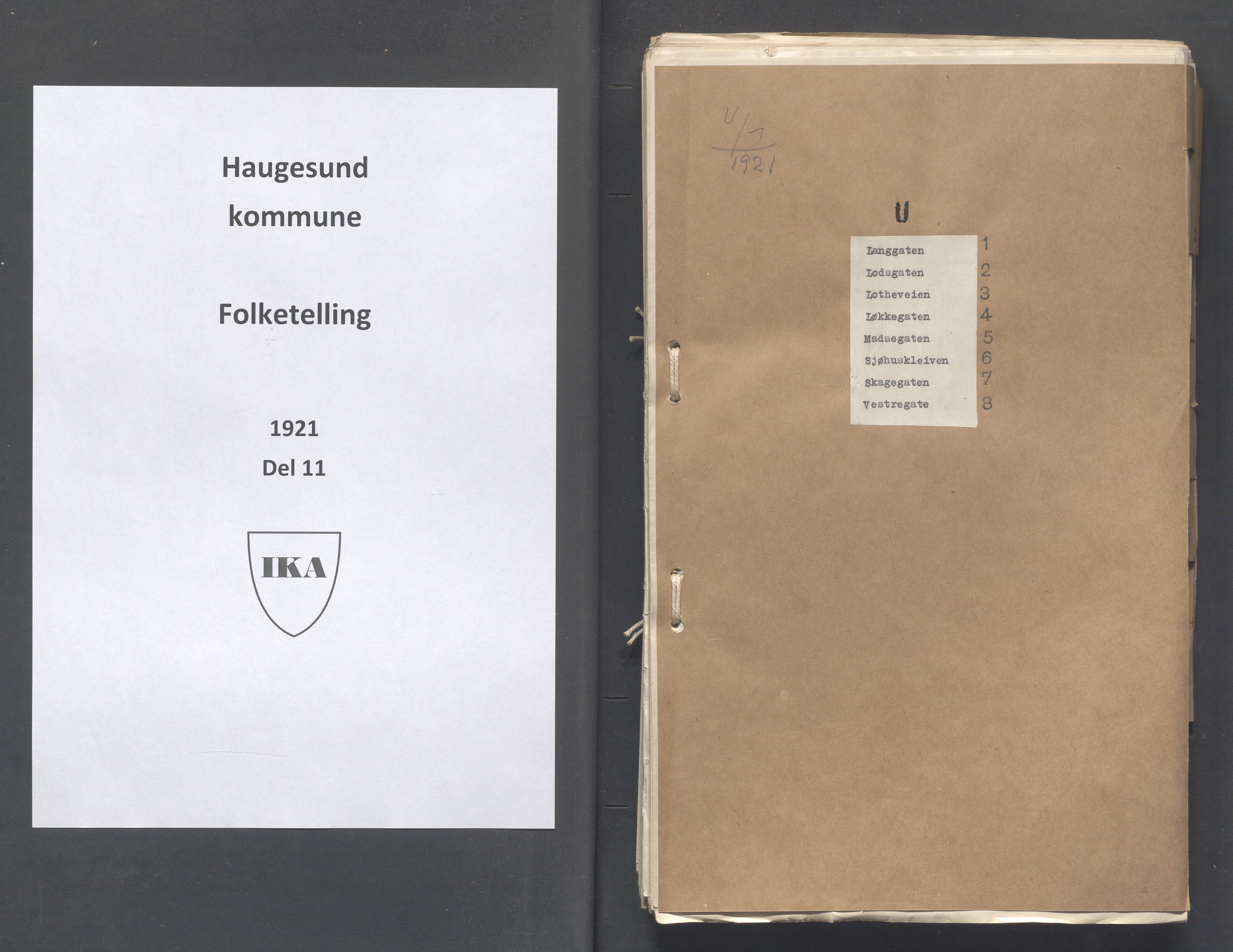 IKAR, Kommunal folketelling 1.11.1921 for Haugesund, 1921, s. 6265