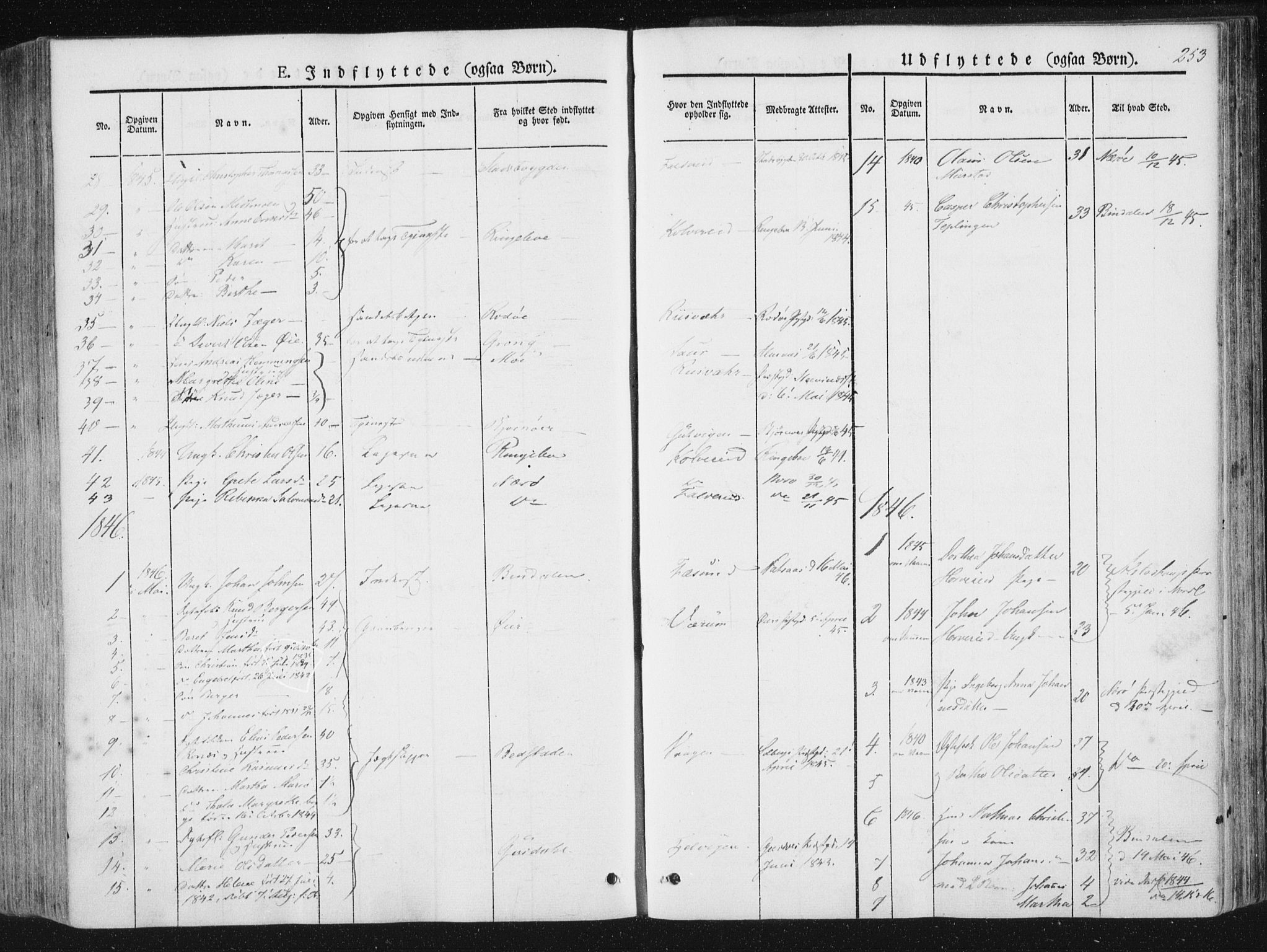 Ministerialprotokoller, klokkerbøker og fødselsregistre - Nord-Trøndelag, AV/SAT-A-1458/780/L0640: Ministerialbok nr. 780A05, 1845-1856, s. 253