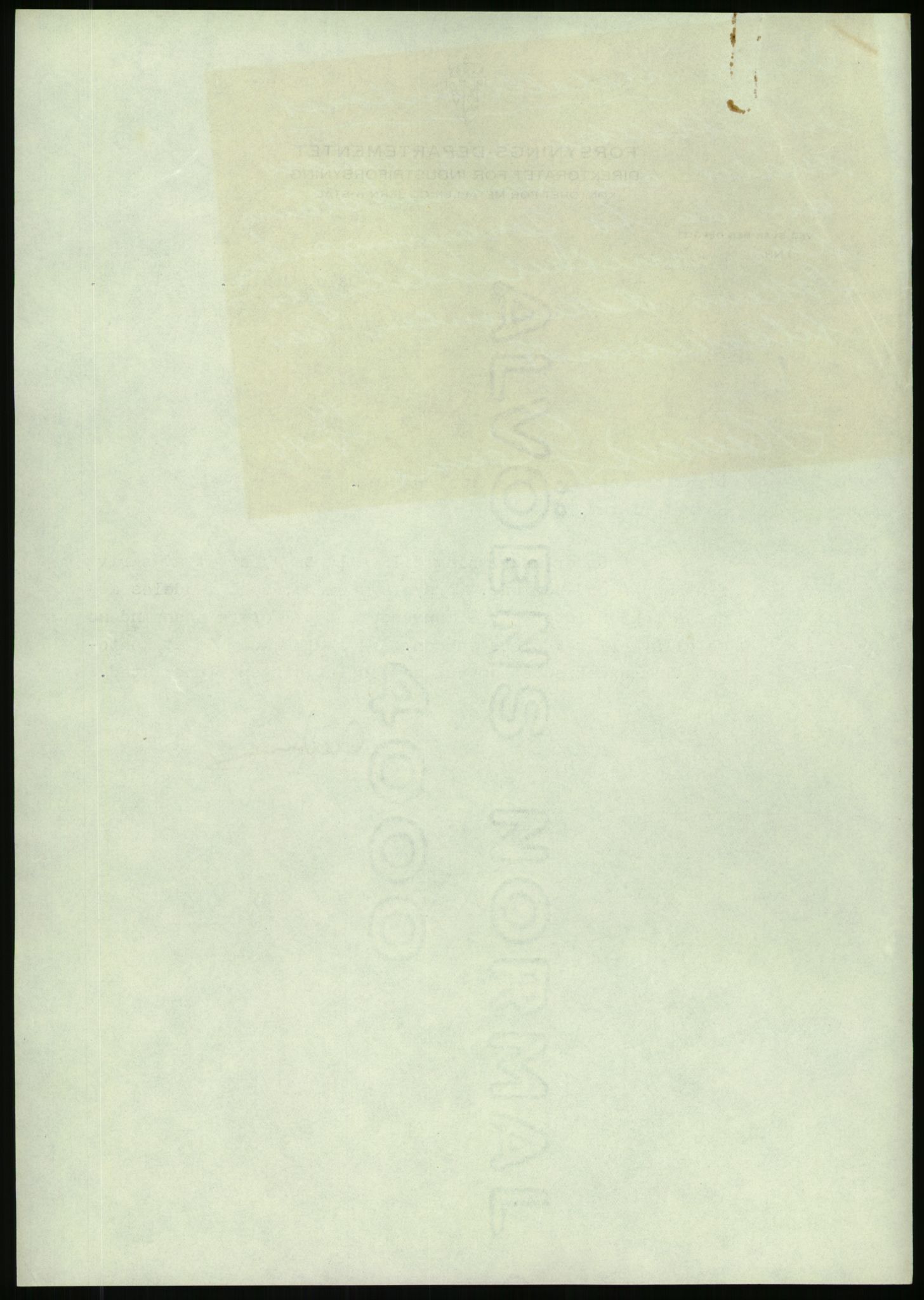 Direktoratet for industriforsyning, Sekretariatet, AV/RA-S-4153/D/Df/L0054: 9. Metallkontoret, 1940-1945, s. 542