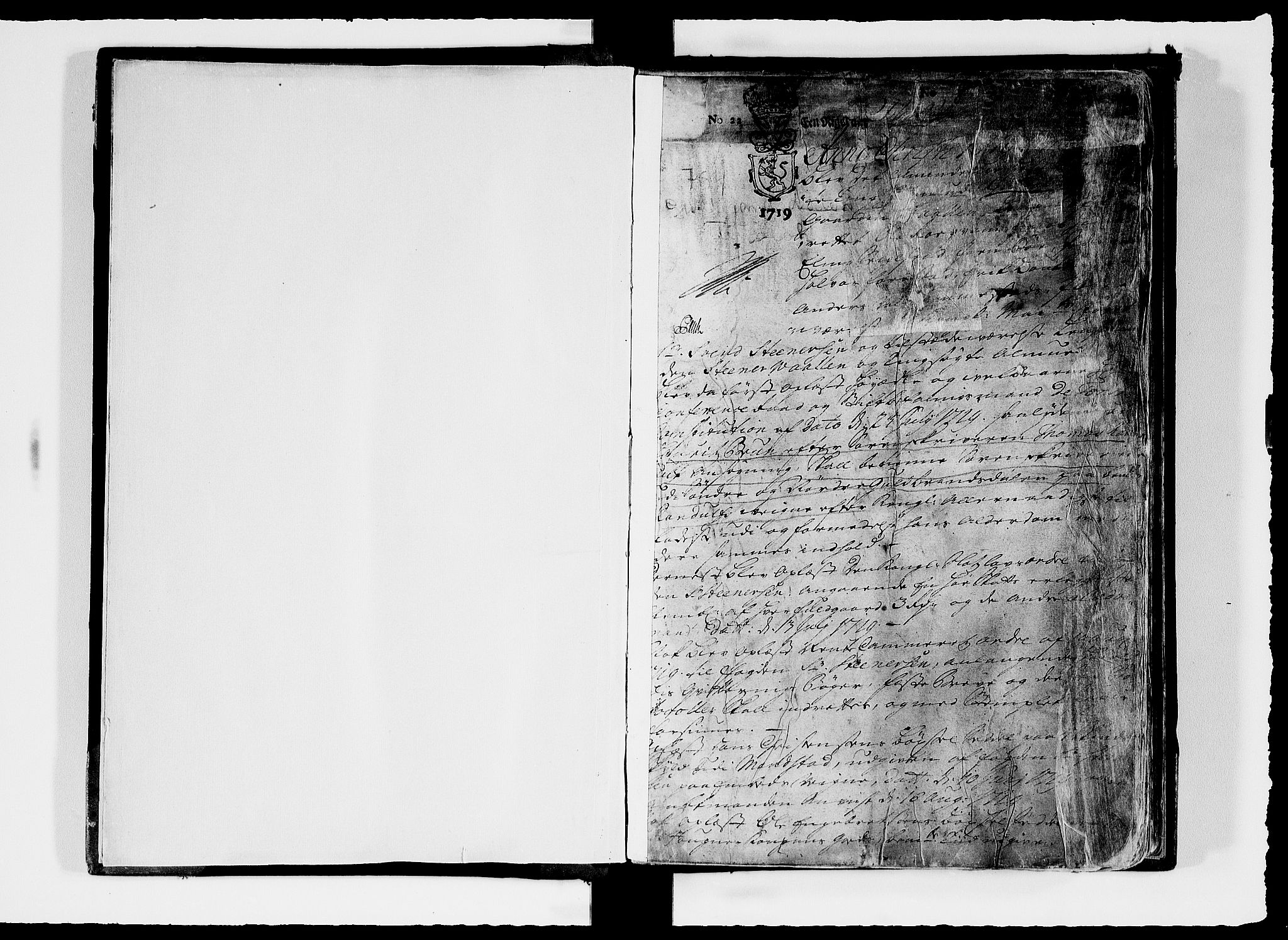 Sorenskriverier i Gudbrandsdalen, AV/SAH-TING-036/G/Gb/Gbc/L0007: Tingbok - Nord- og Sør-Gudbrandsdal, 1719-1720, s. 0b-1a