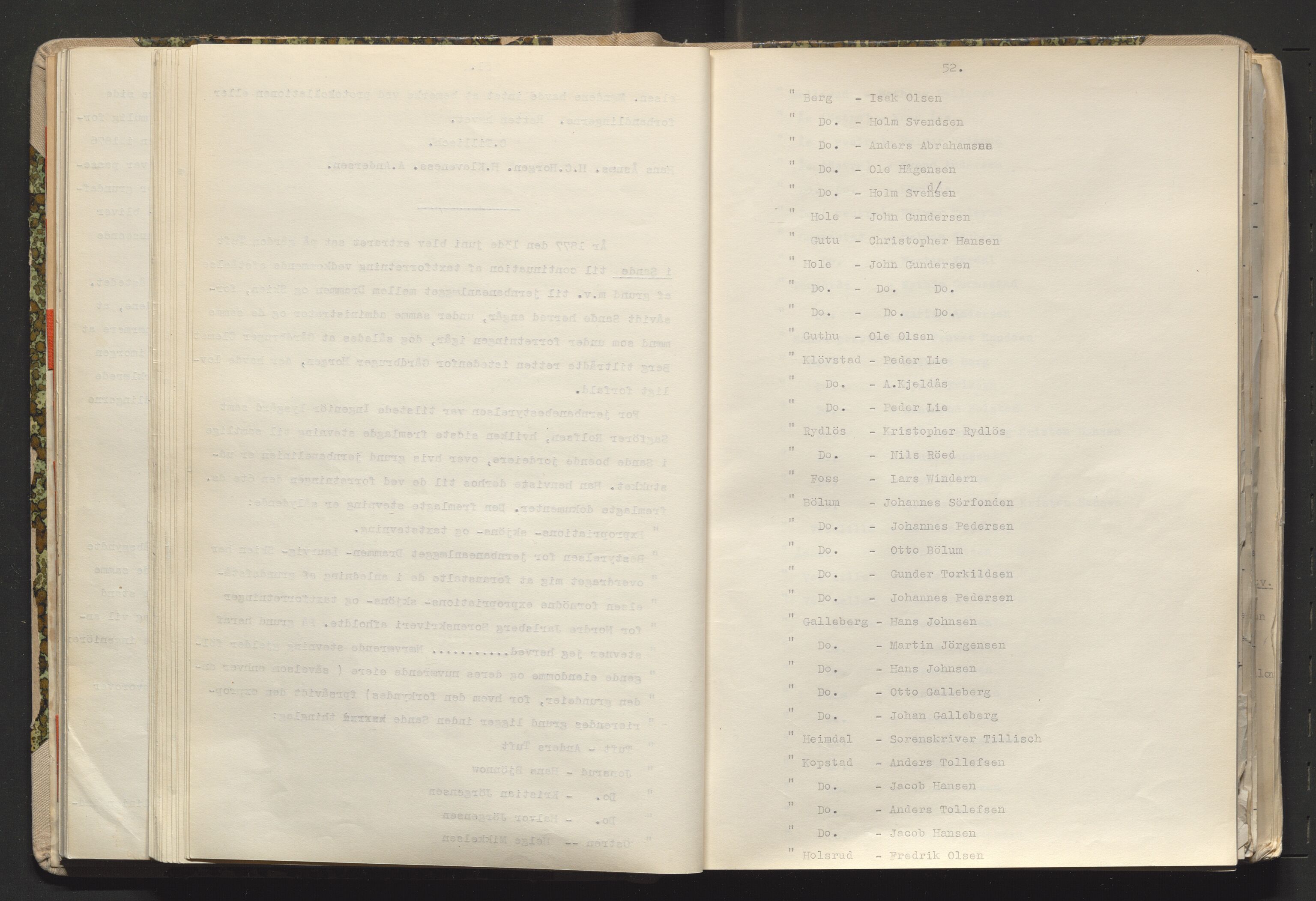 Norges Statsbaner Drammen distrikt (NSB), AV/SAKO-A-30/Y/Yc/L0005: Anleggstakster for Vestfoldbanen på strekningen Drammen-Horten samt ved Drammen stasjons utvidelse , 1877-1910, s. 52