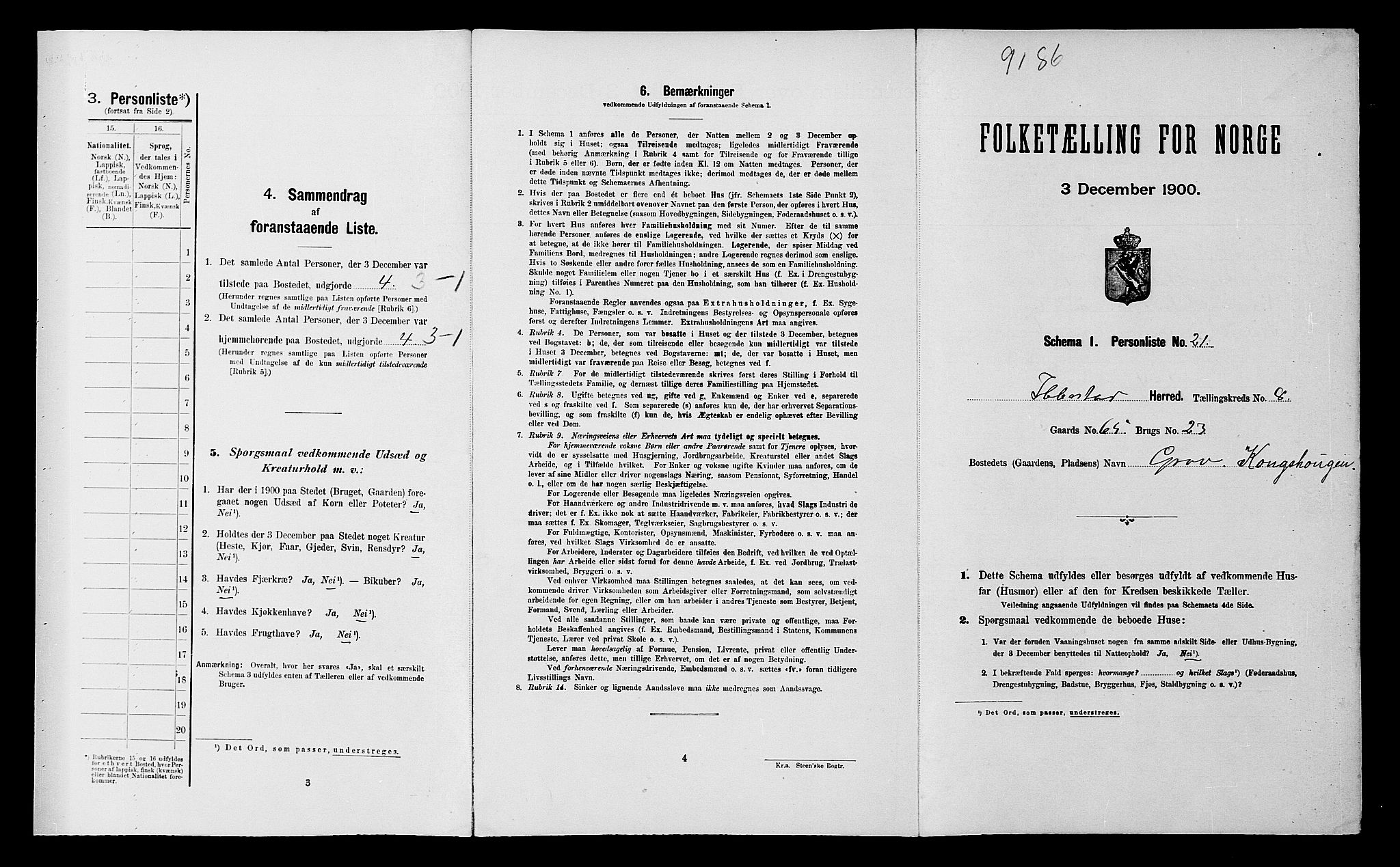 SATØ, Folketelling 1900 for 1917 Ibestad herred, 1900, s. 1108