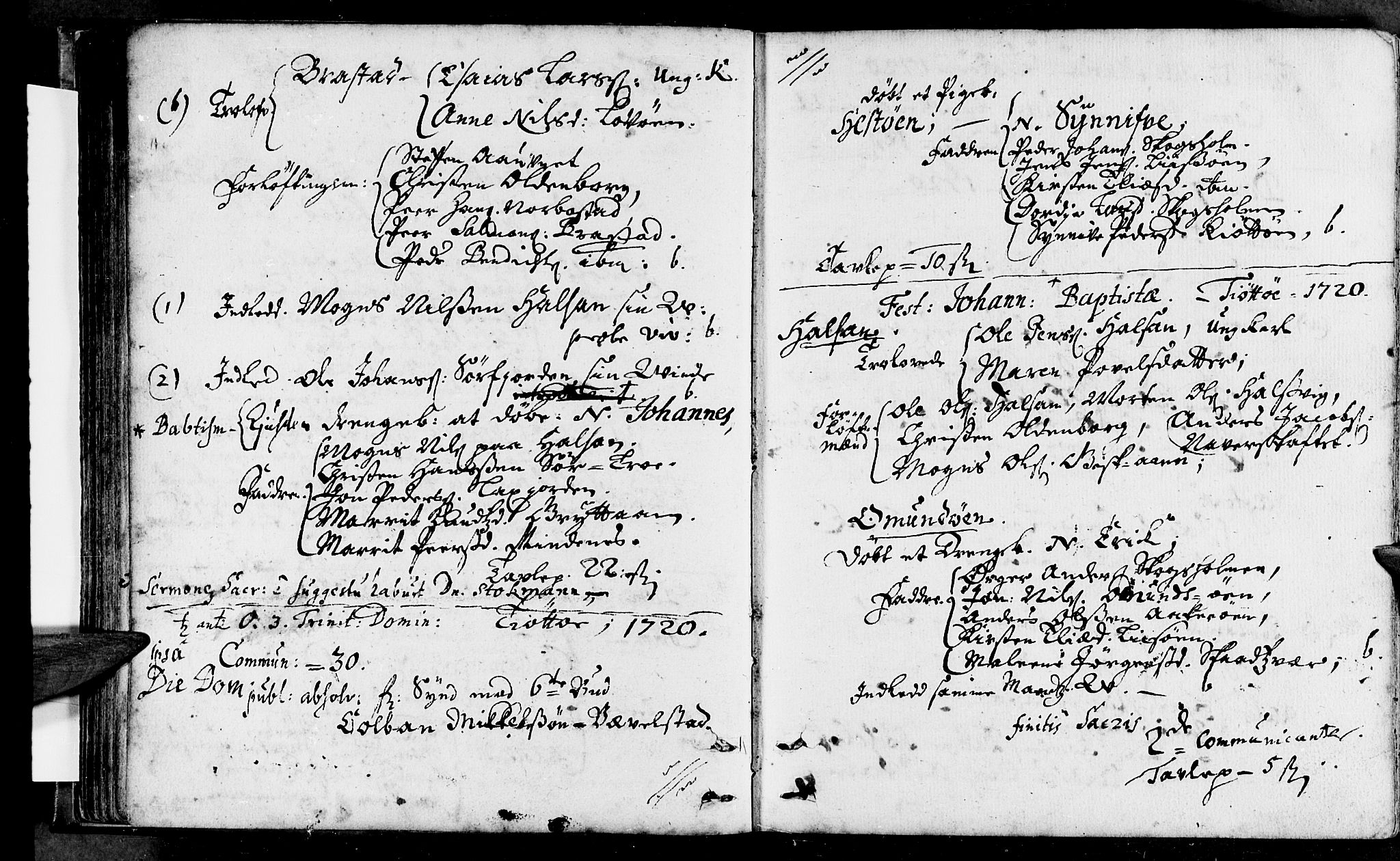 Ministerialprotokoller, klokkerbøker og fødselsregistre - Nordland, AV/SAT-A-1459/817/L0259: Ministerialbok nr. 817A01, 1714-1737
