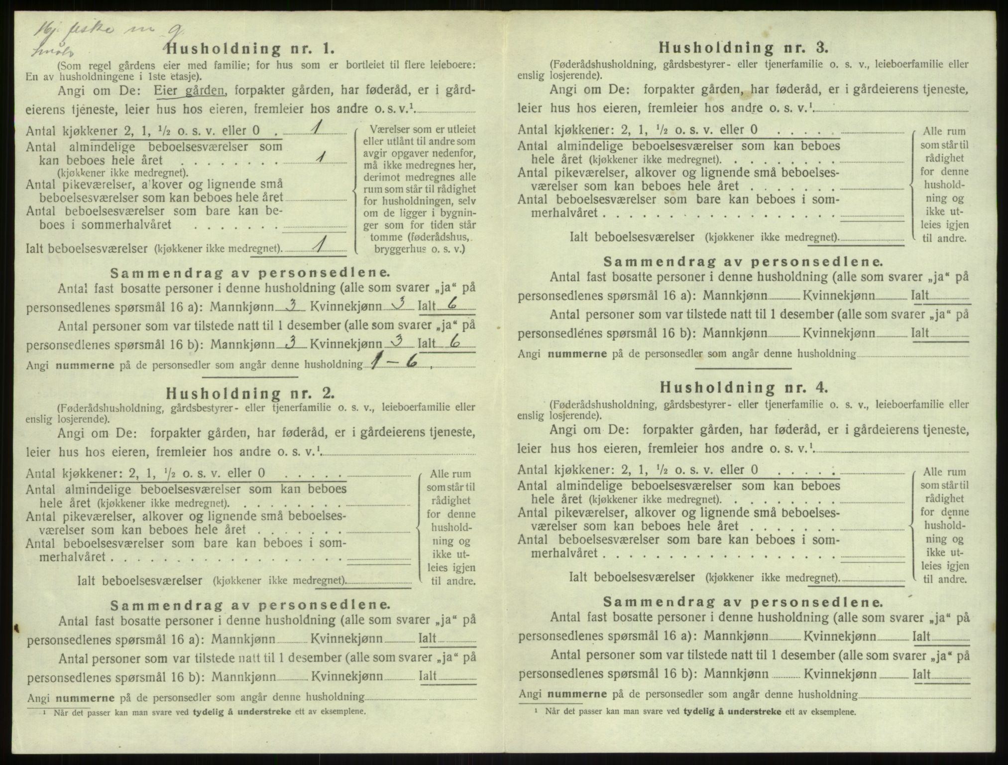 SAB, Folketelling 1920 for 1258 Herdla herred, 1920, s. 969
