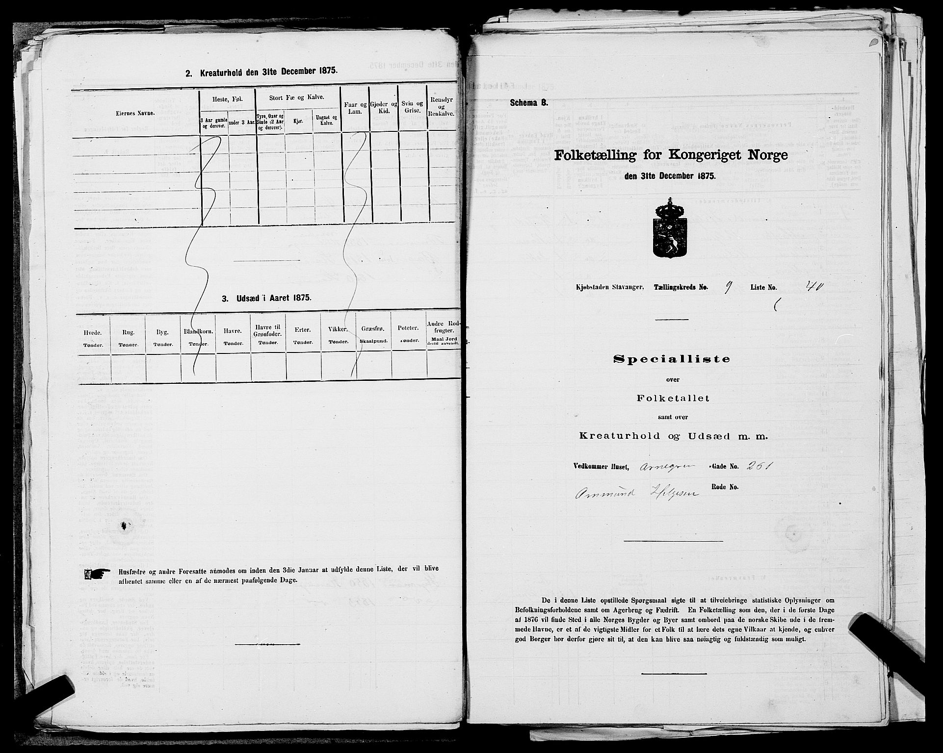 SAST, Folketelling 1875 for 1103 Stavanger kjøpstad, 1875, s. 1679