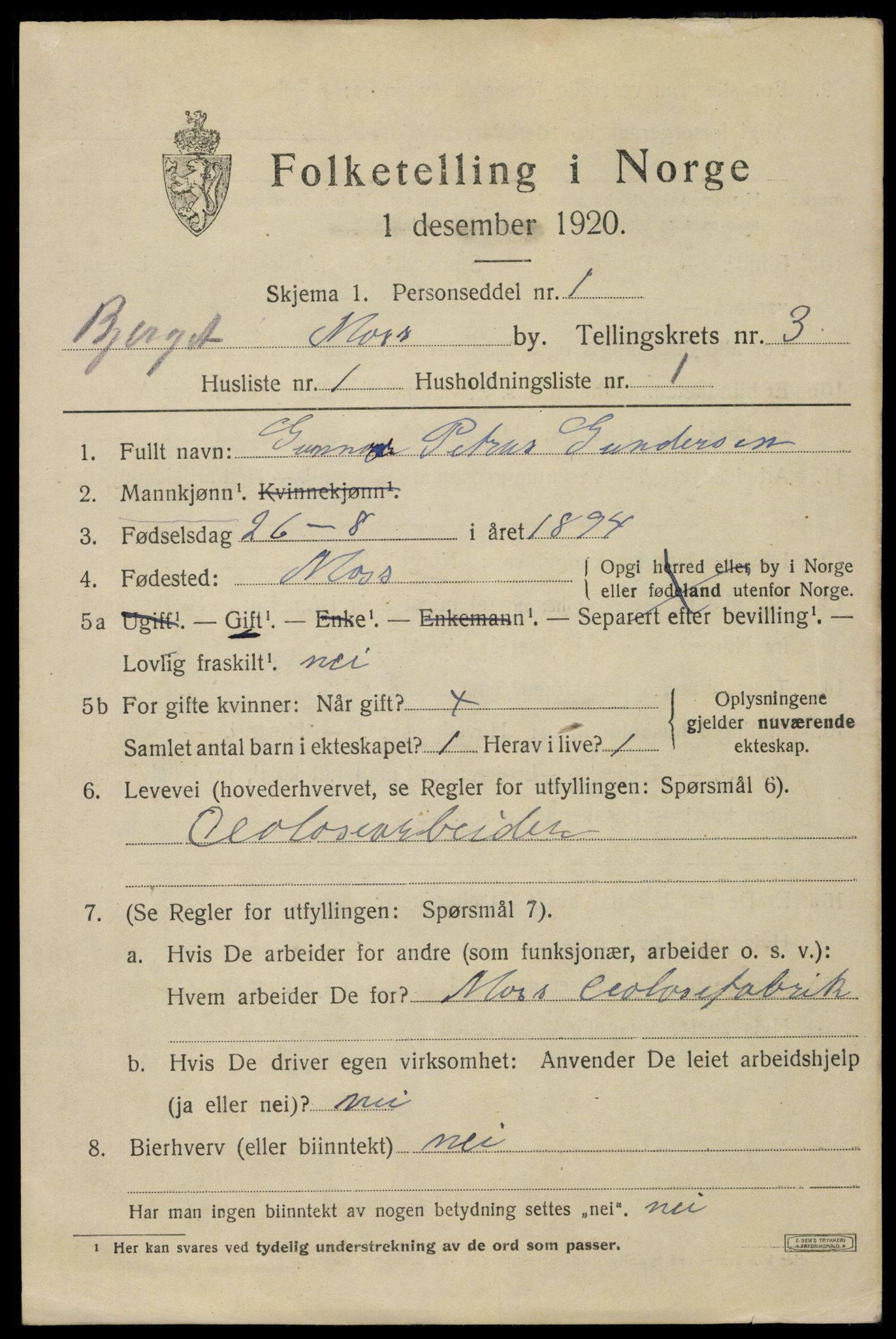 SAO, Folketelling 1920 for 0104 Moss kjøpstad, 1920, s. 11141