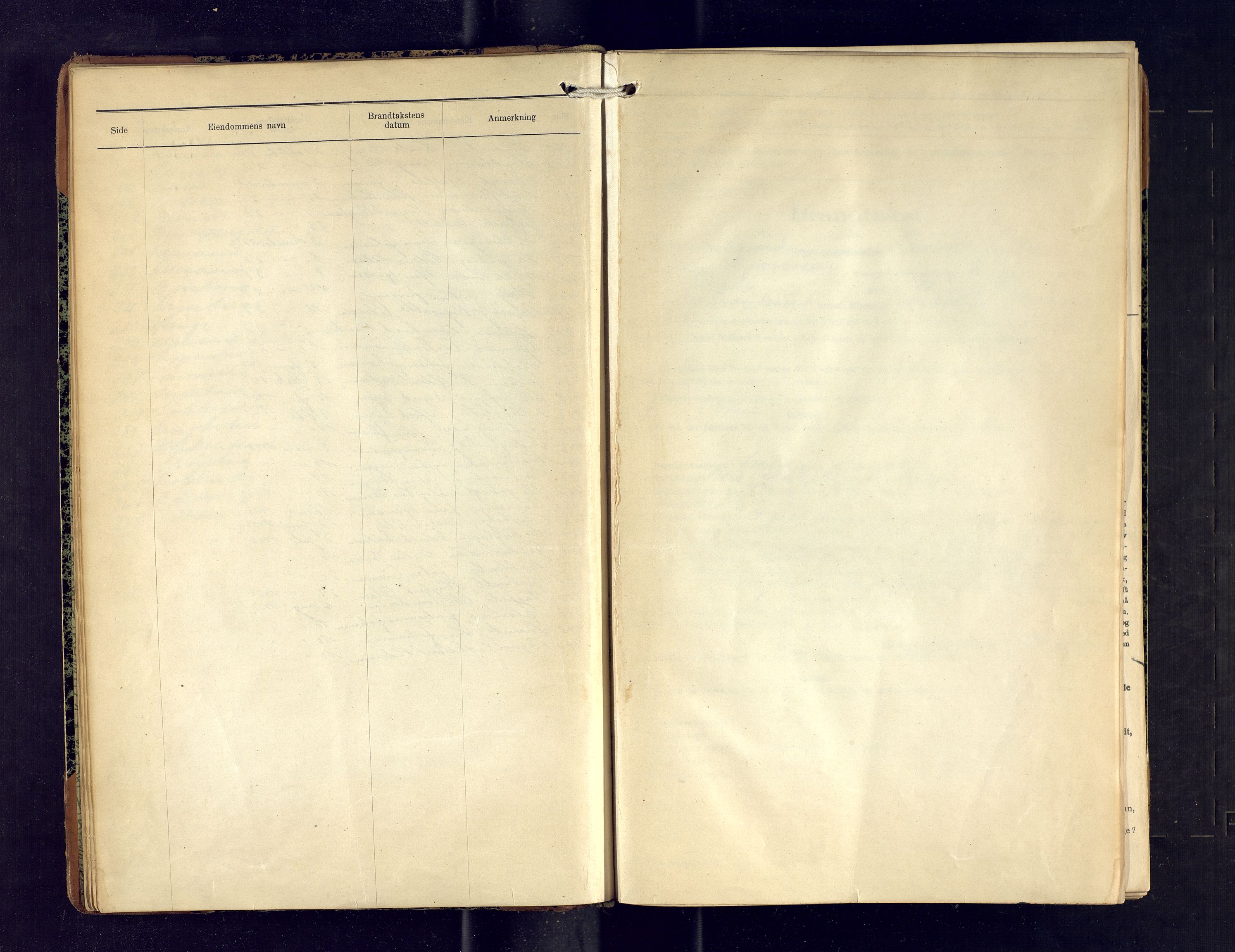Tromsøysund lensmannskontor, AV/SATØ-SATØ-12/F/Fs/Fsb/L0747: Branntakstprotokoll (S). Med register, 1924-1928
