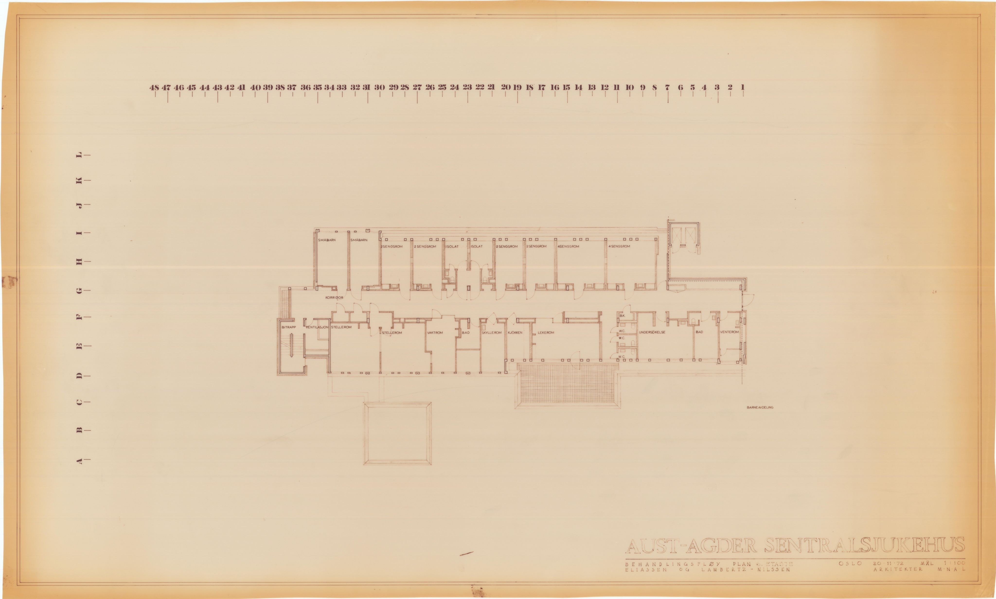 Eliassen og Lambertz-Nilssen Arkitekter, AAKS/PA-2983/T/T02/L0008: Tegningskogger 0834, 1967-1972, s. 14