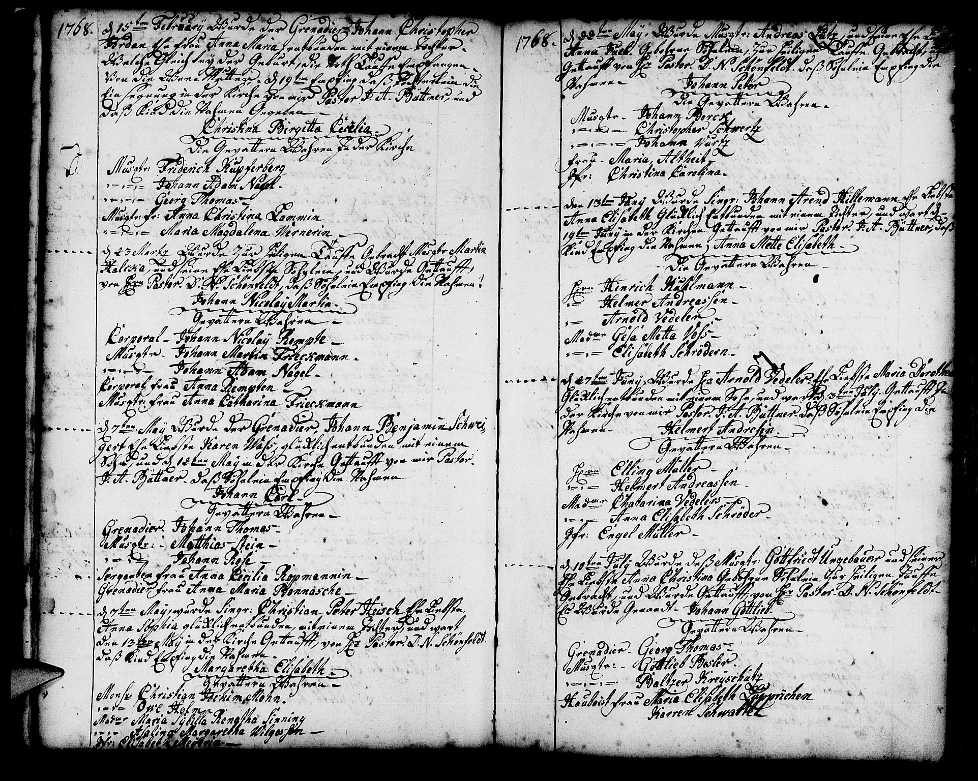 Mariakirken Sokneprestembete, AV/SAB-A-76901/H/Haa/L0002: Ministerialbok nr. A 2, 1748-1807, s. 35