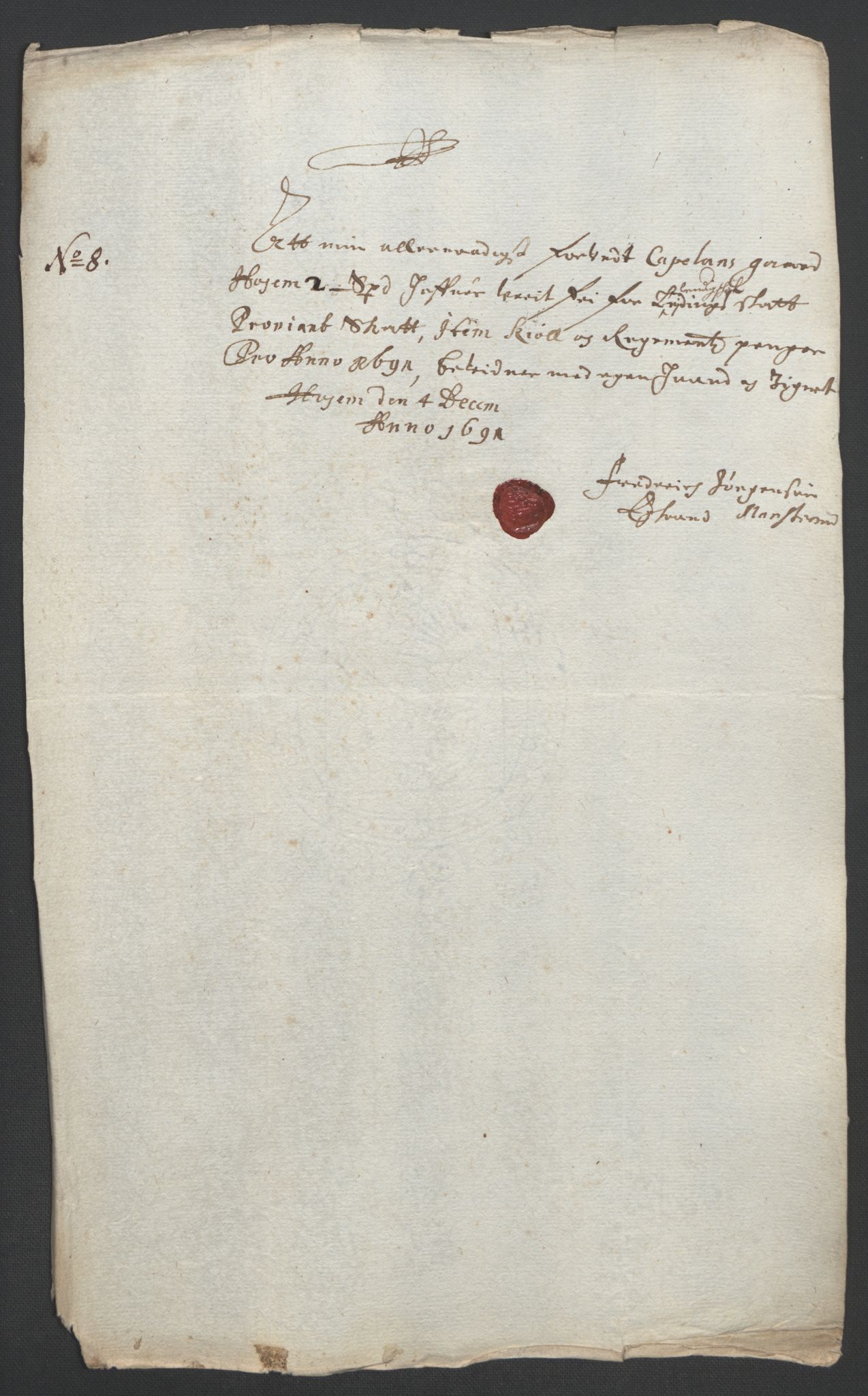 Rentekammeret inntil 1814, Reviderte regnskaper, Fogderegnskap, AV/RA-EA-4092/R56/L3734: Fogderegnskap Nordmøre, 1690-1691, s. 415