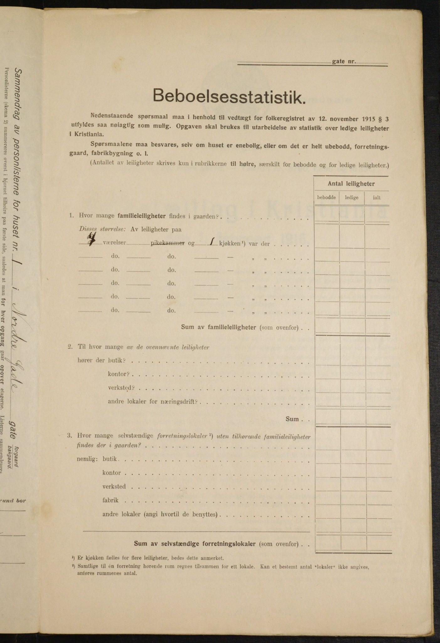 OBA, Kommunal folketelling 1.2.1916 for Kristiania, 1916, s. 74797