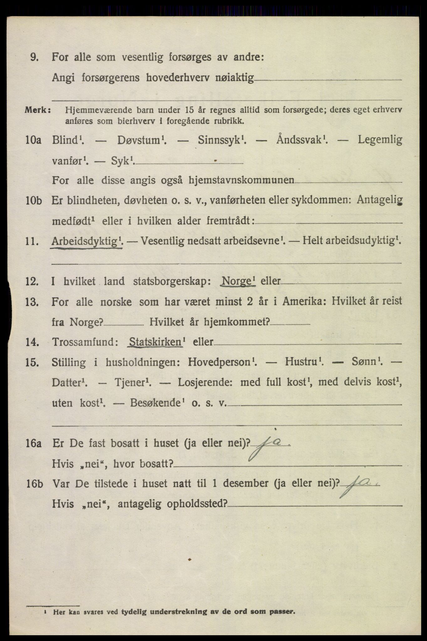 SAH, Folketelling 1920 for 0522 Østre Gausdal herred, 1920, s. 2813