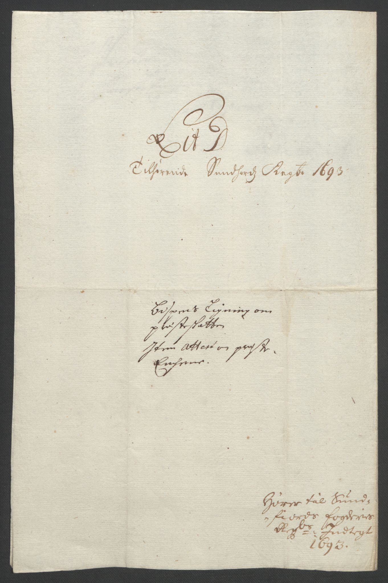Rentekammeret inntil 1814, Reviderte regnskaper, Fogderegnskap, RA/EA-4092/R53/L3421: Fogderegnskap Sunn- og Nordfjord, 1693-1694, s. 79