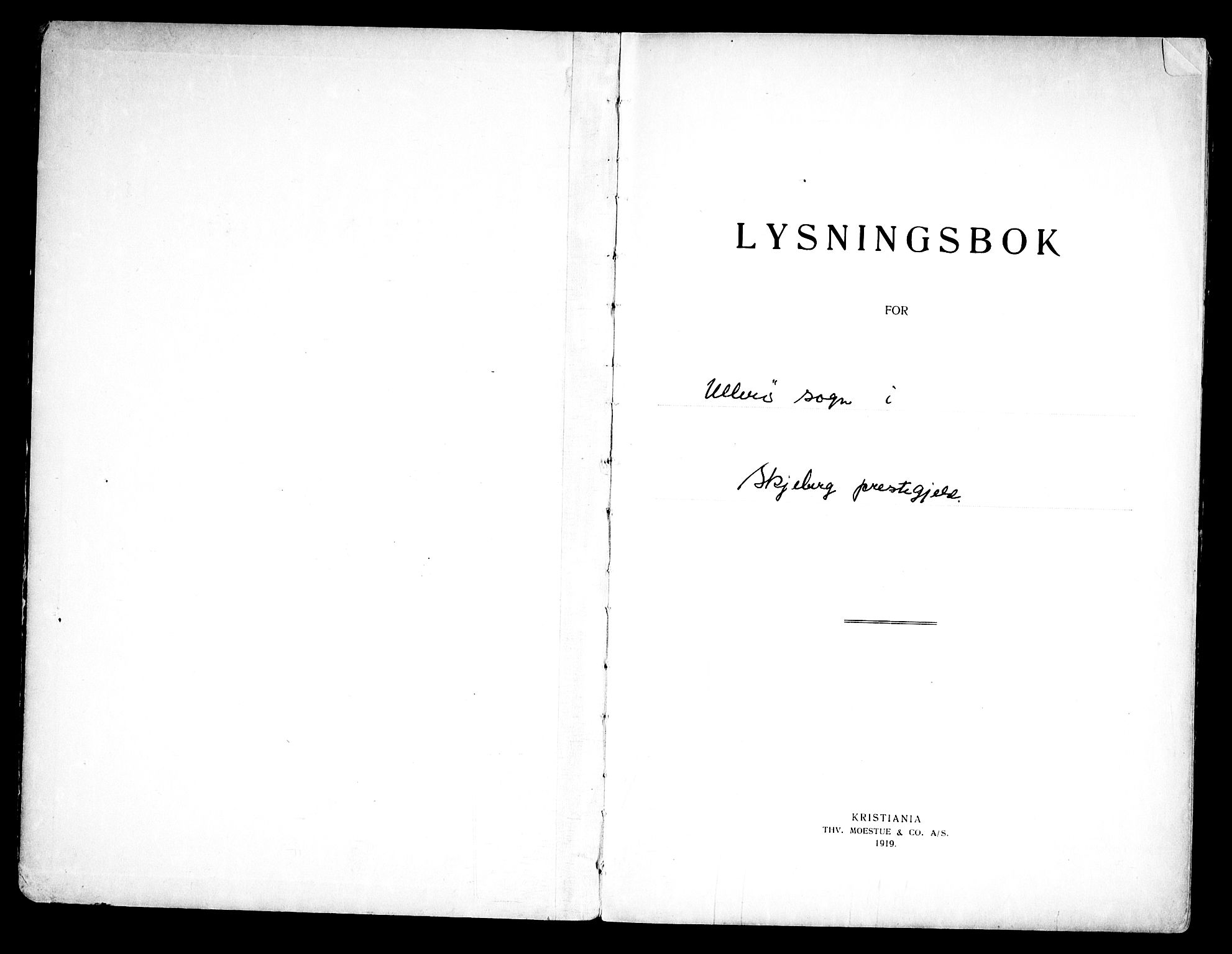 Skjeberg prestekontor Kirkebøker, AV/SAO-A-10923/H/Ha/L0004: Lysningsprotokoll nr. I 4, 1938-1970