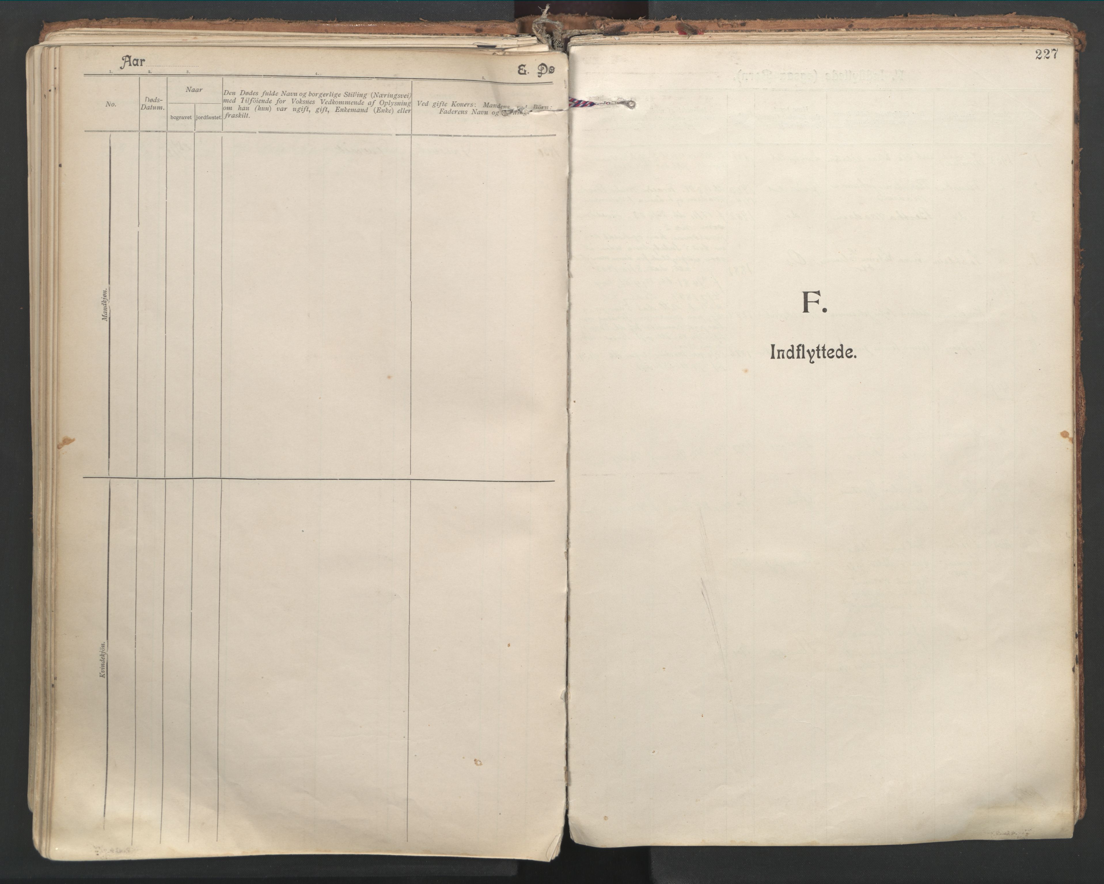 Ministerialprotokoller, klokkerbøker og fødselsregistre - Nordland, AV/SAT-A-1459/846/L0647: Ministerialbok nr. 846A05, 1902-1915, s. 227
